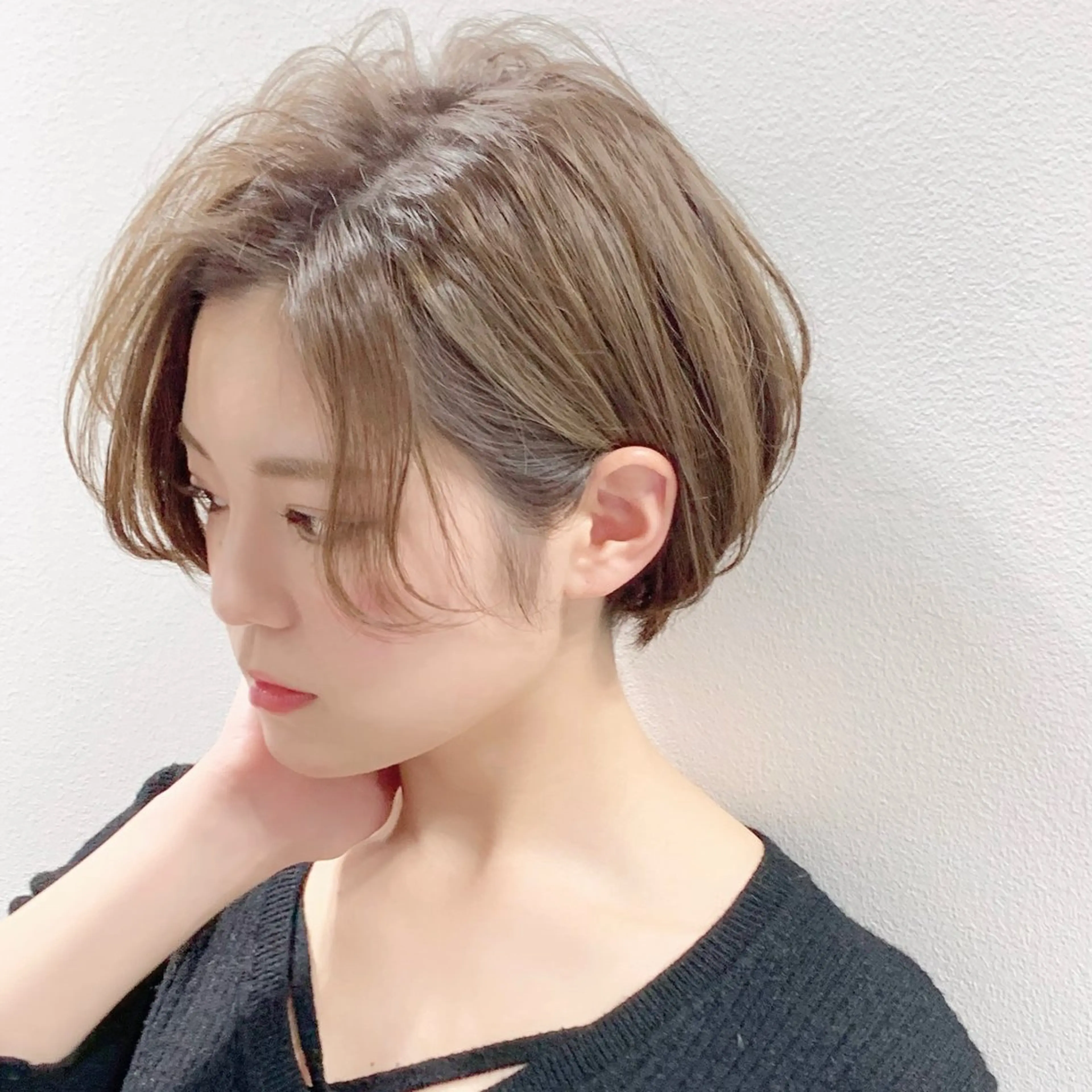 ショート Loom.by Sea【ルーム バイ シー】所属・松本元也✂️新宿 韓国風ボブ/ショートのヘアスタイル