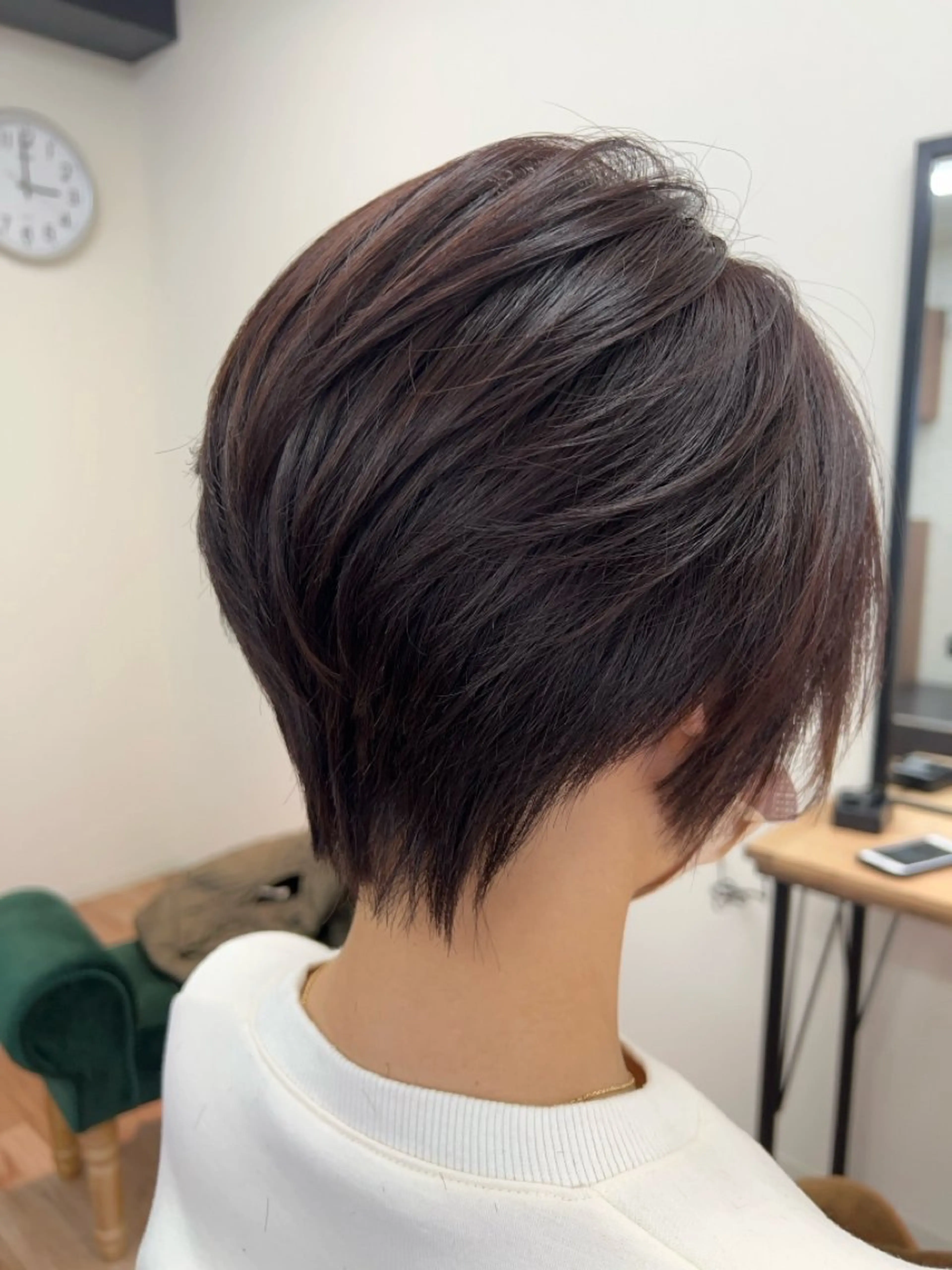 ショート friends所属・田中 ノンのヘアスタイル
