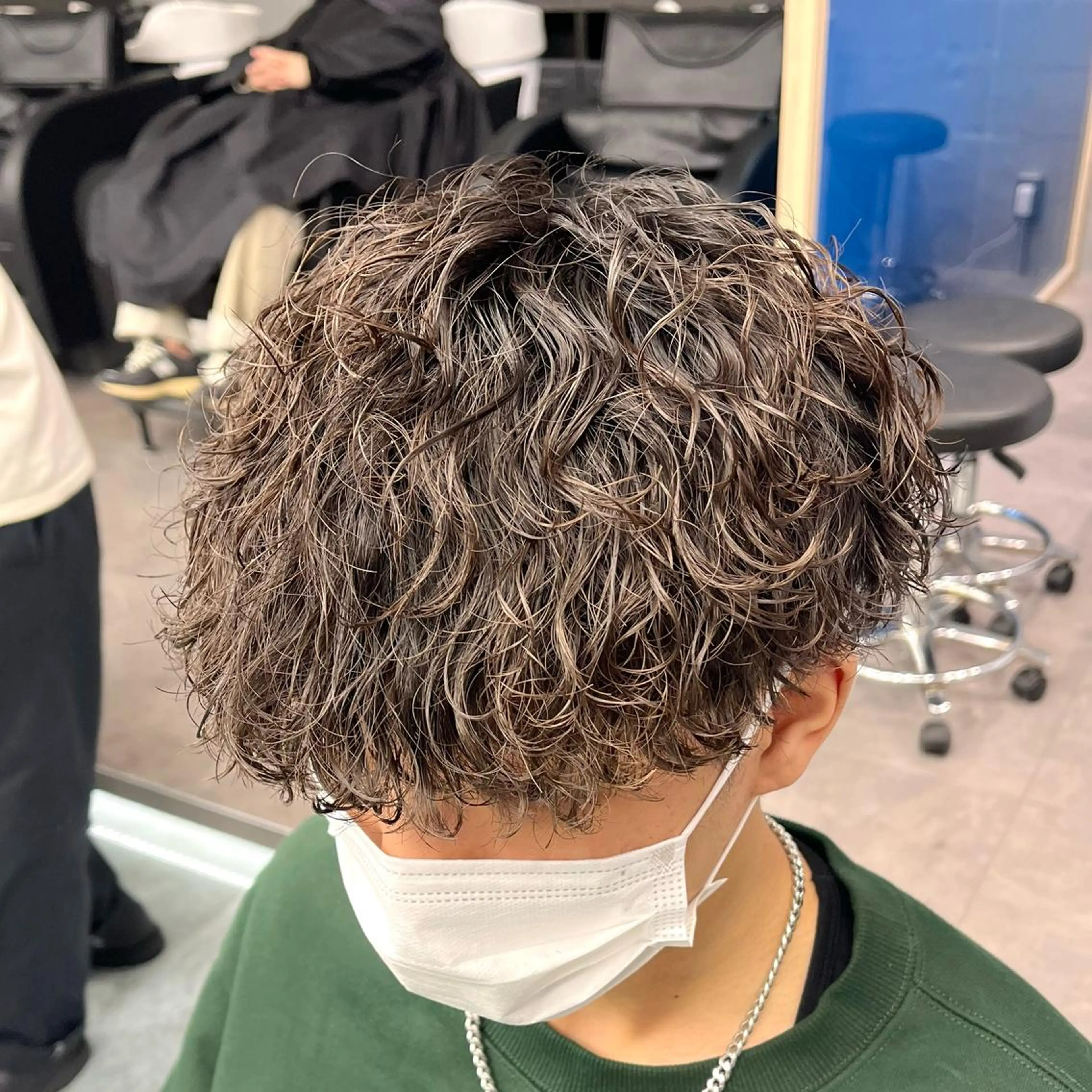パーマ メンズ カット パーマ メンズパーマ•ネイル /シホミのヘアスタイル