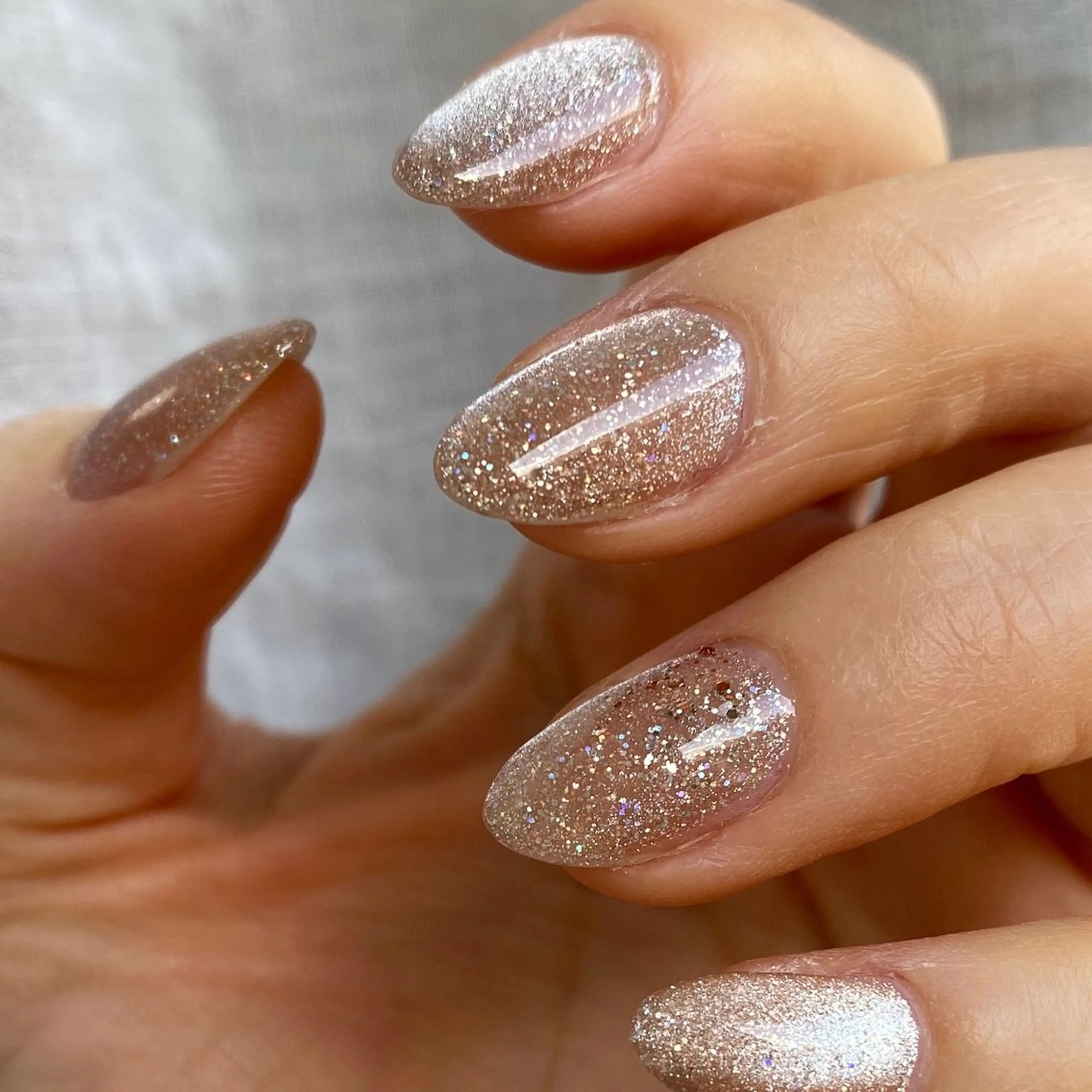 ネイル フラッシュネイル マグネットネイル ワンカラーネイル ハンドネイル nail amuseのネイルデザイン