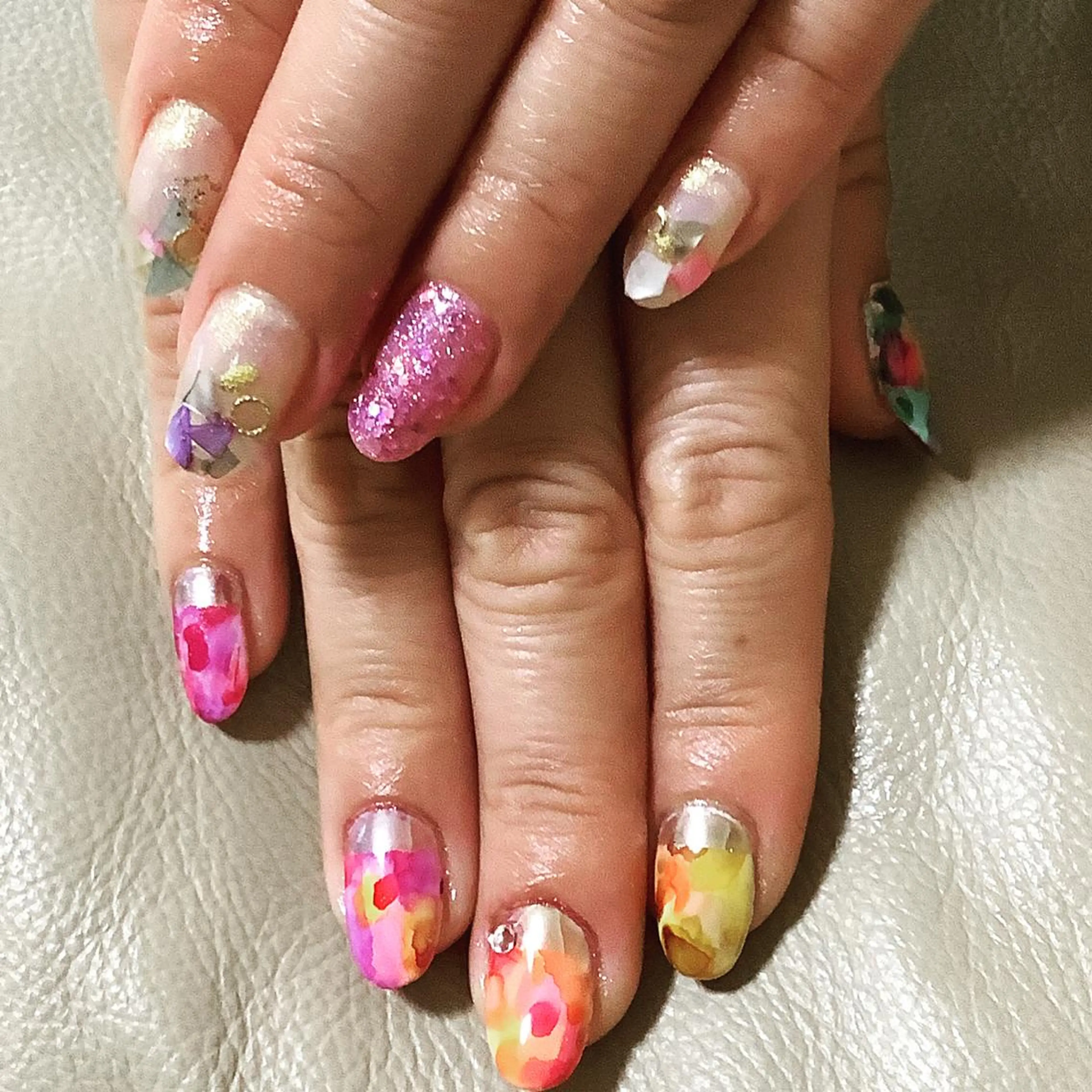 ネイル ニュアンスネイル Three Tree Beauty Salon所属・three treeのネイルデザイン