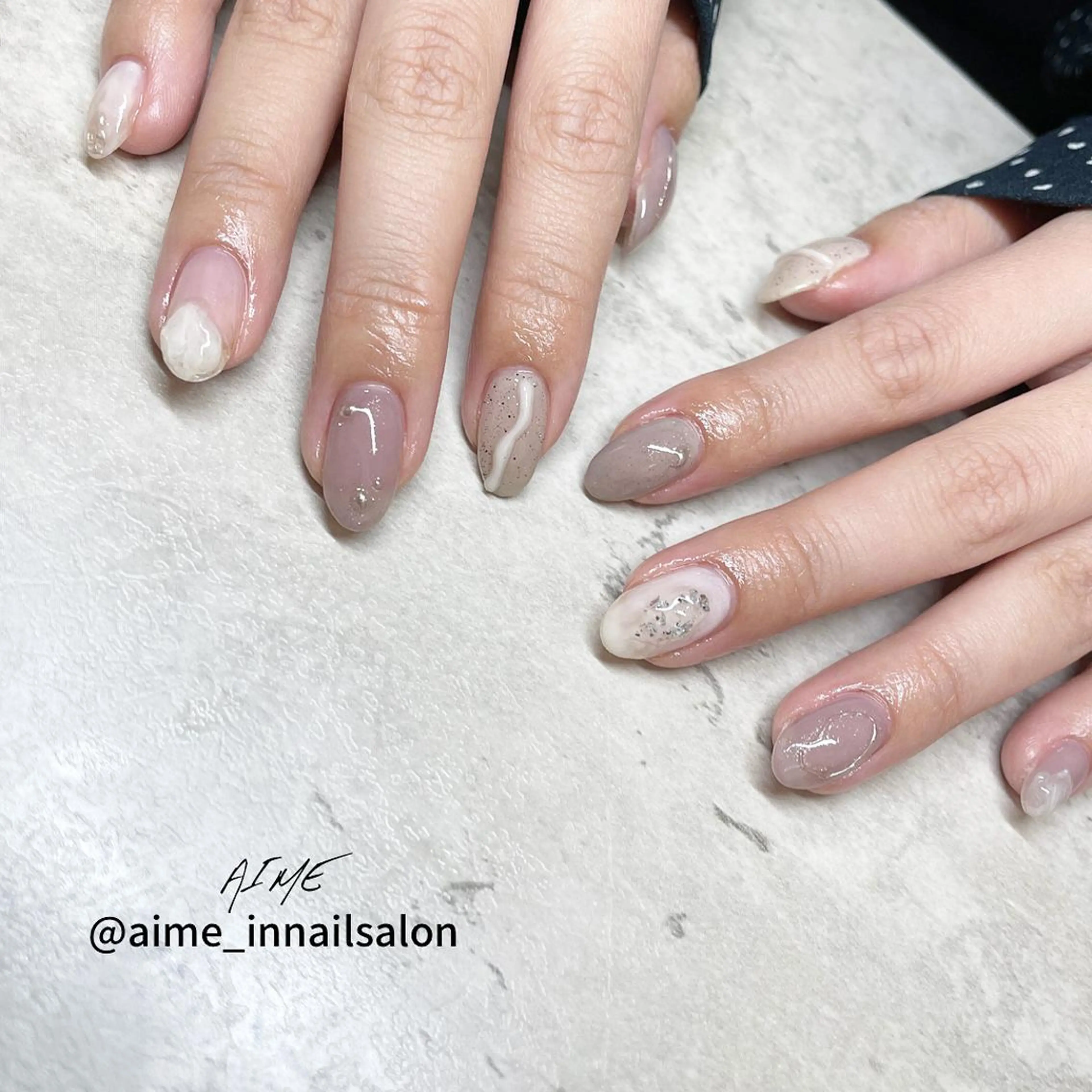 ネイル ハンドネイル AIME （momo）のネイルデザイン