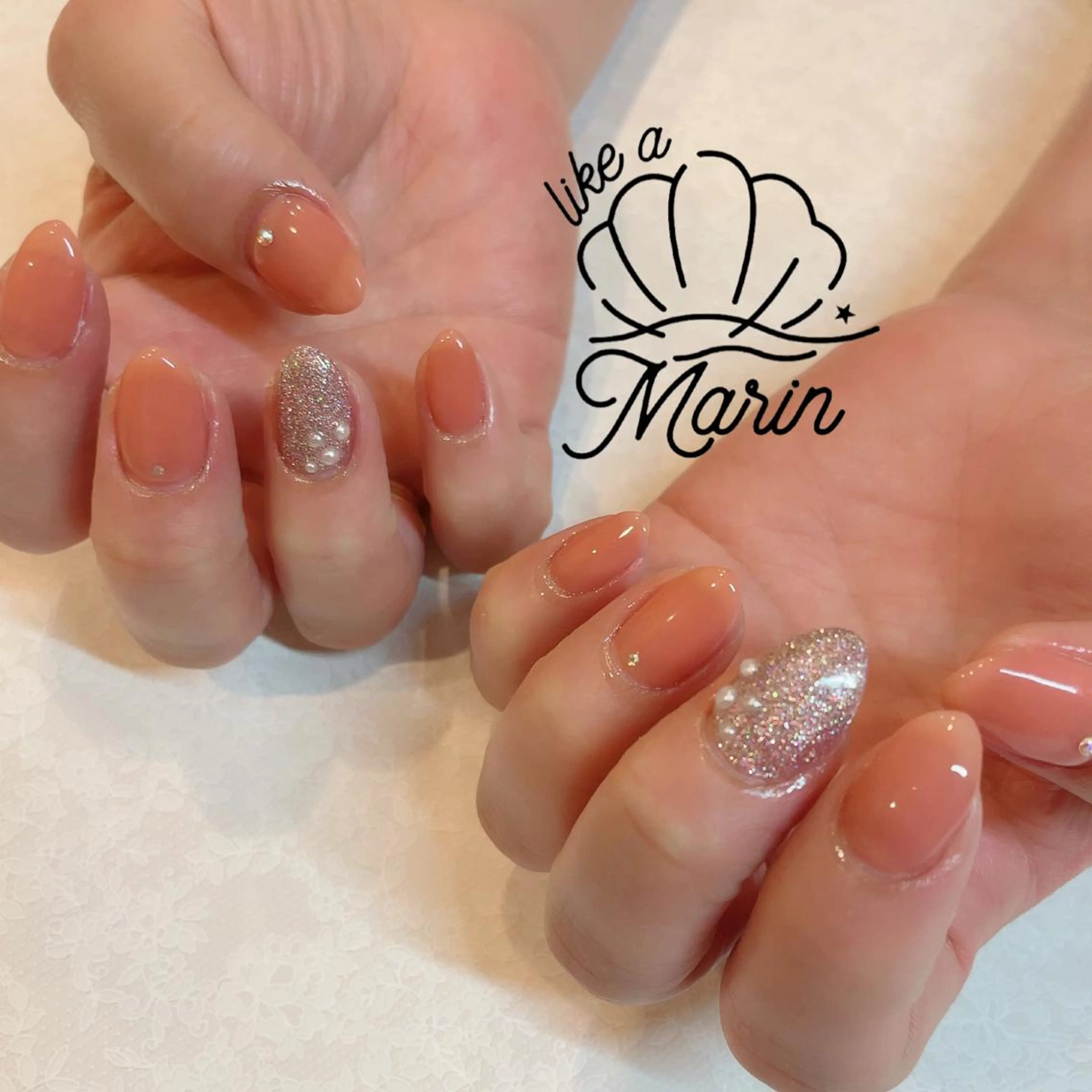 ネイル ハンドネイル Serenity by Mari所属・Shinozaki mariのネイルデザイン