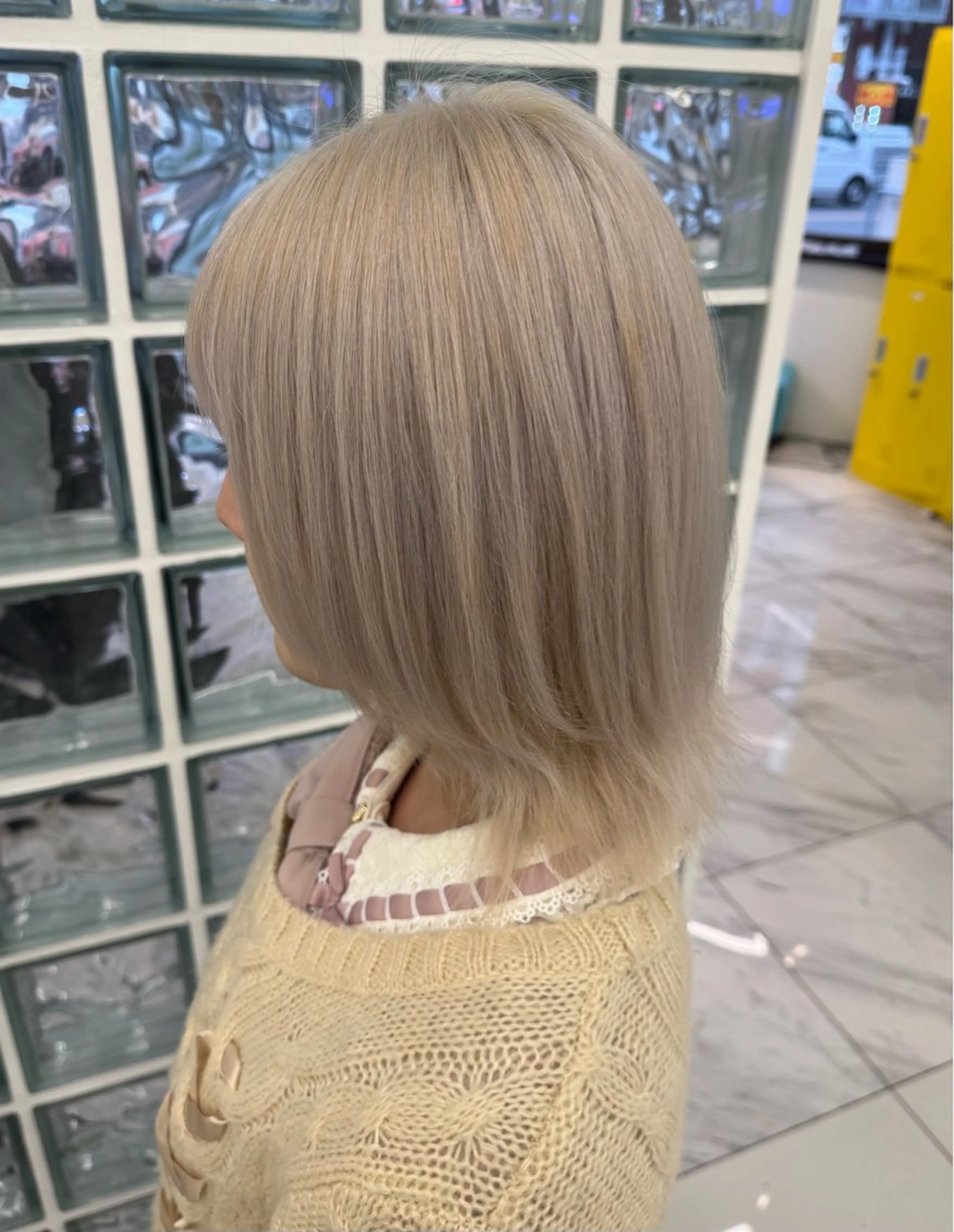 ミディアム カラー Nene カットモデル募集中のヘアスタイル