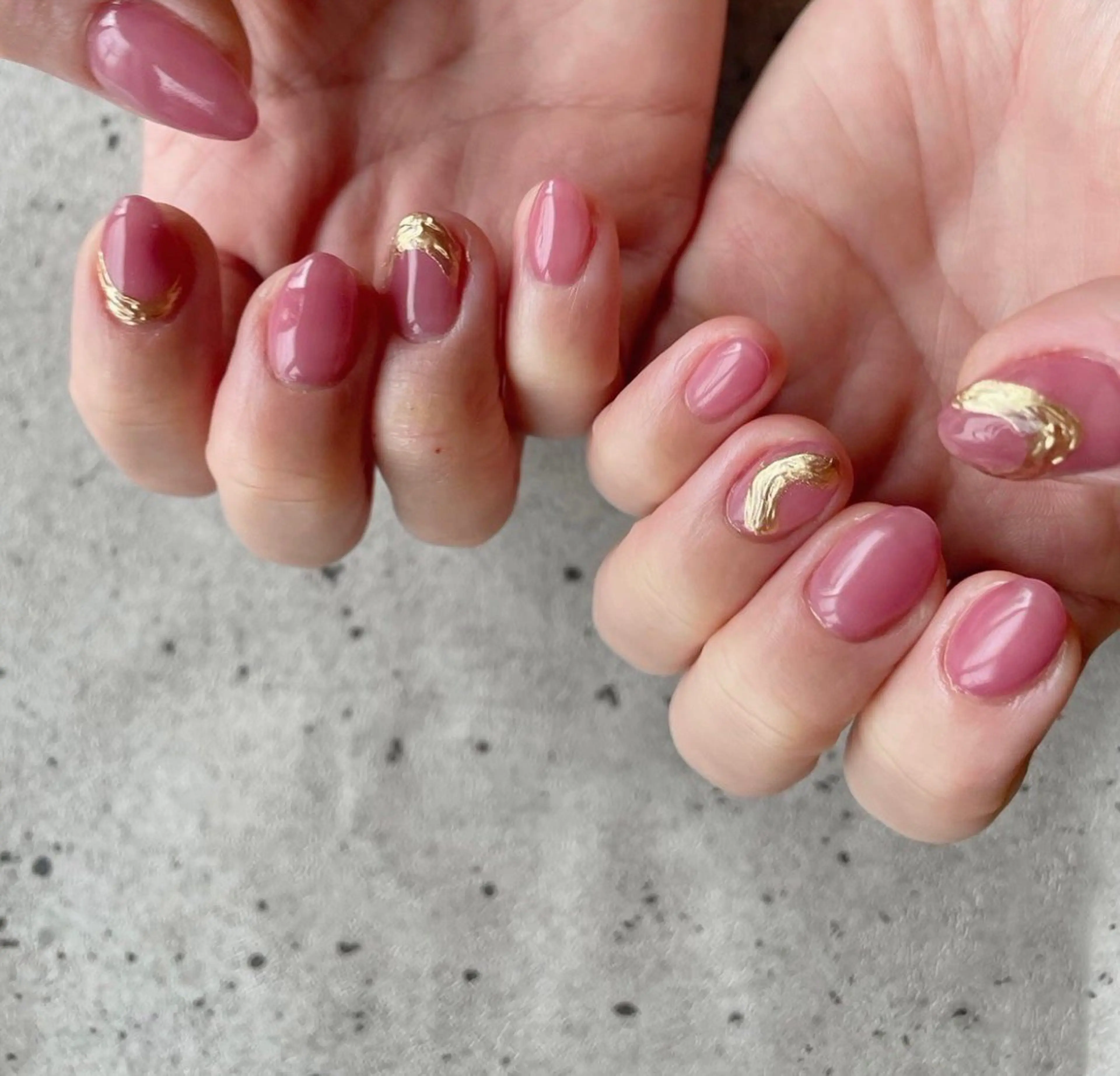 ネイル ミラーネイル Luca nailのネイルデザイン