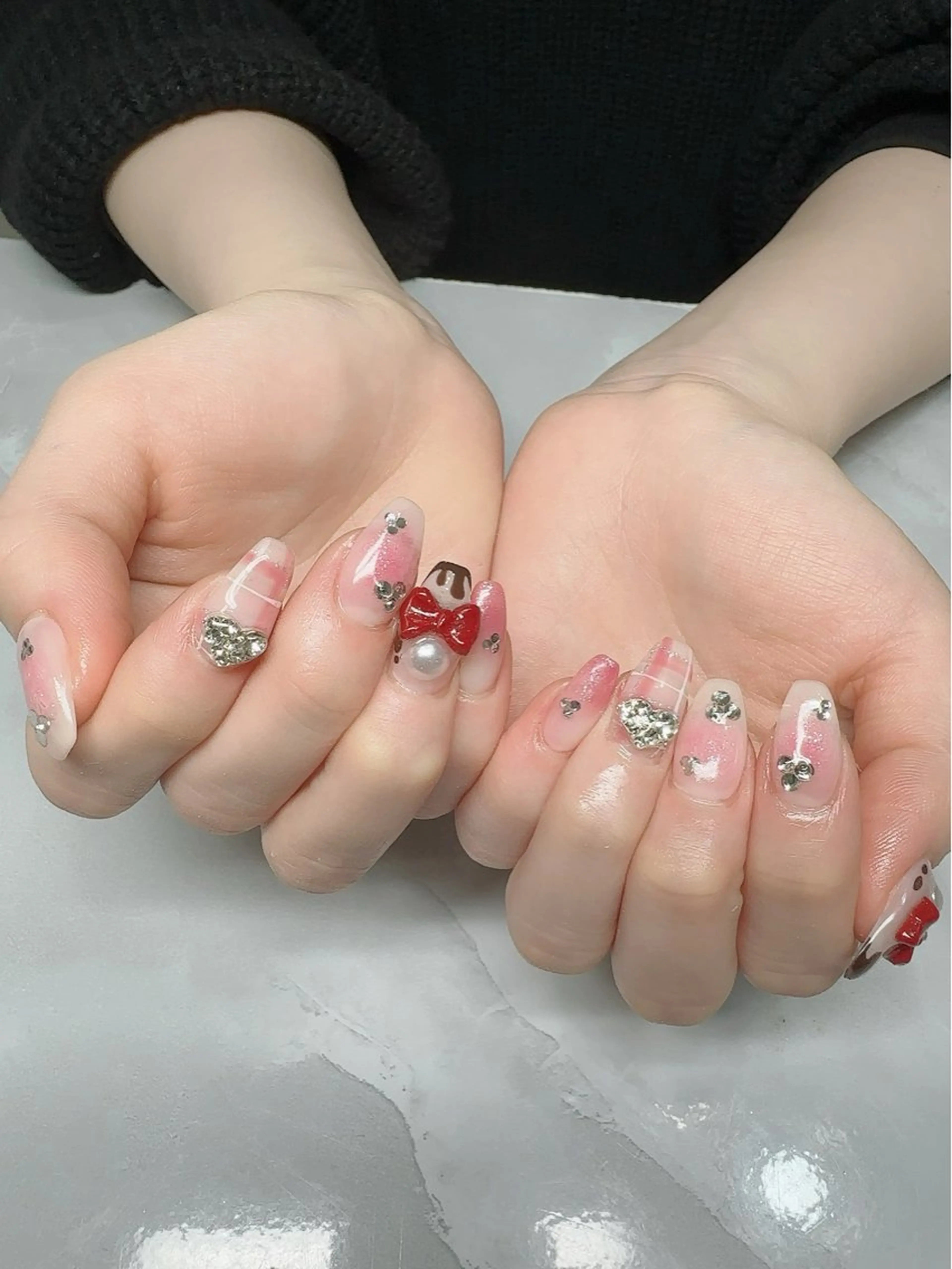 ネイル アートネイル 持ち込み nyasu nailのネイルデザイン