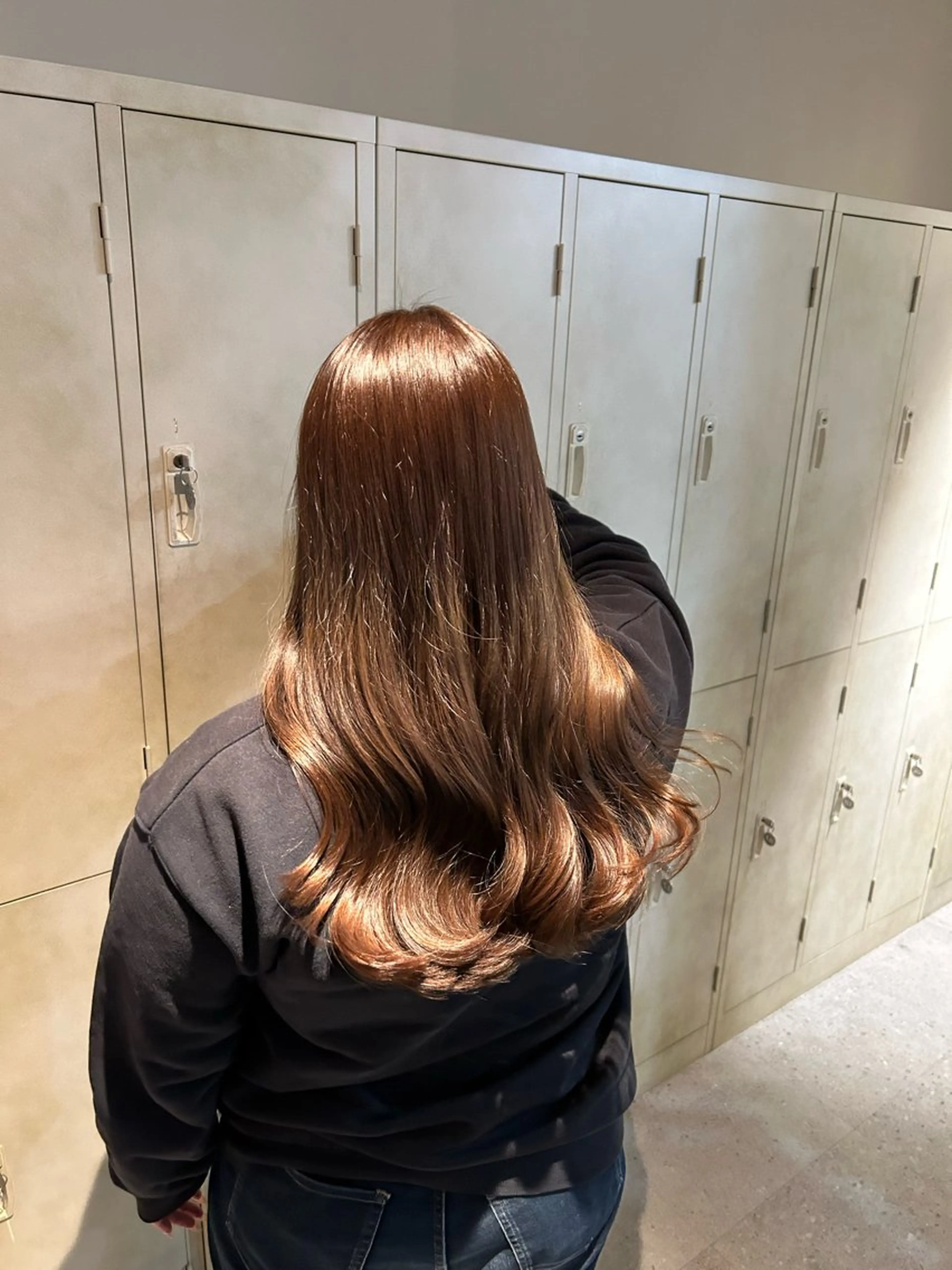 ロング カラー カット ヘアカラー Lolonois野田 ヒガシ カイリ🐬のヘアスタイル