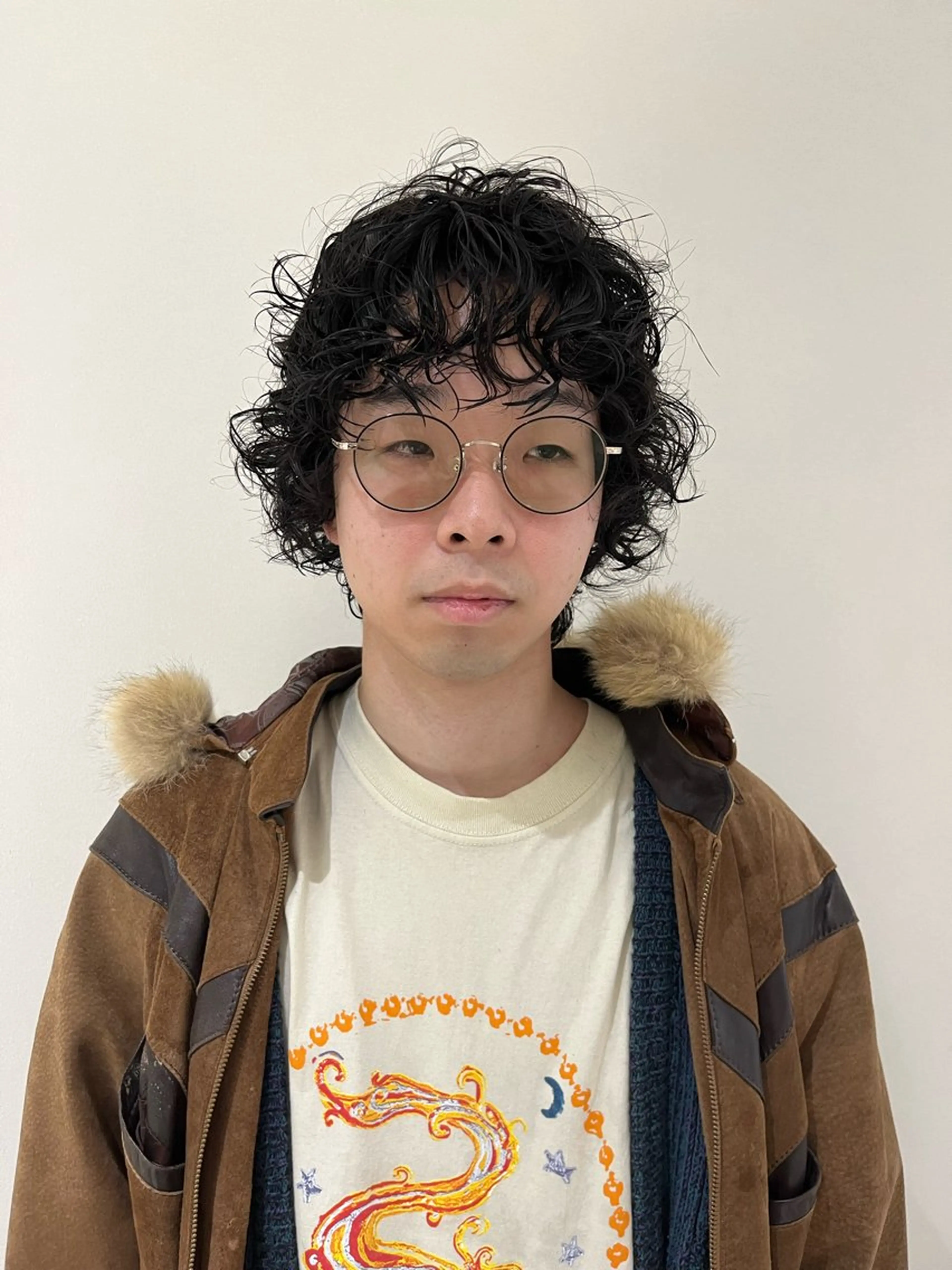ミディアム パーマ ANY／ Nanaのヘアスタイル