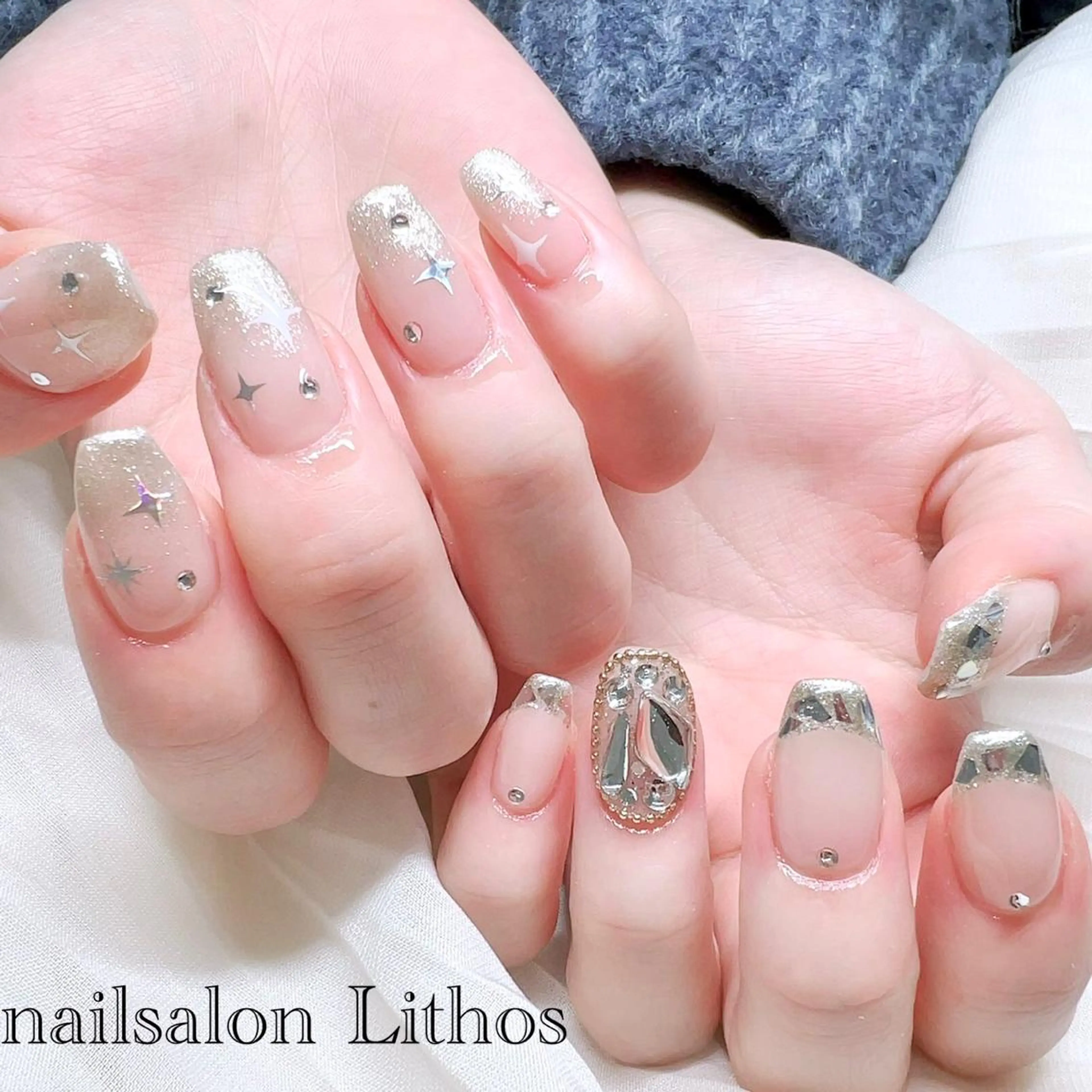 ネイル ハンドネイル nailsalon Lithos所属・nailsalon Recontreのネイルデザイン