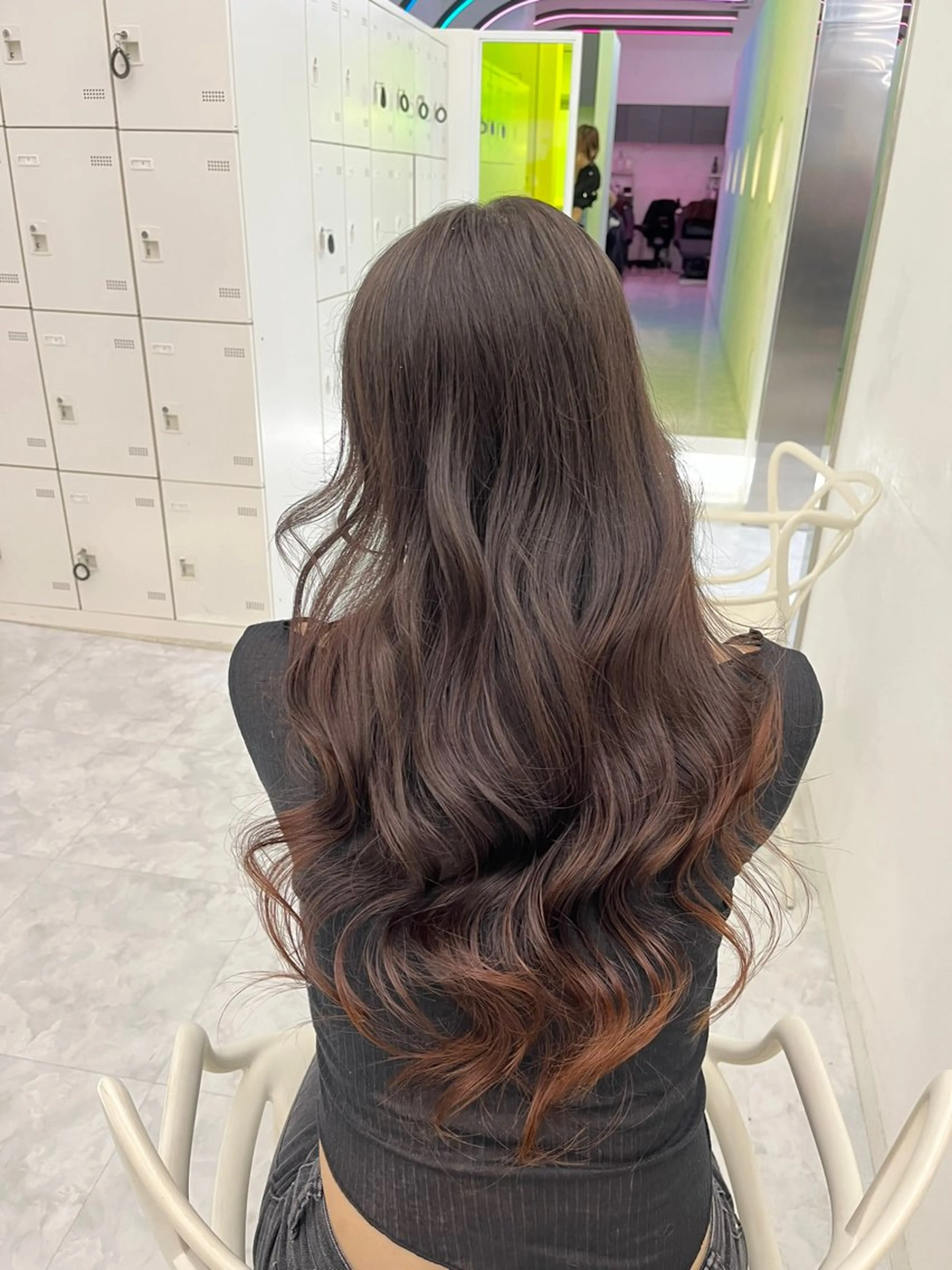 ロング カラー ヘアカラー トリートメント 🩰girlyモテ ヘア🩰🍨AYAのヘアスタイル