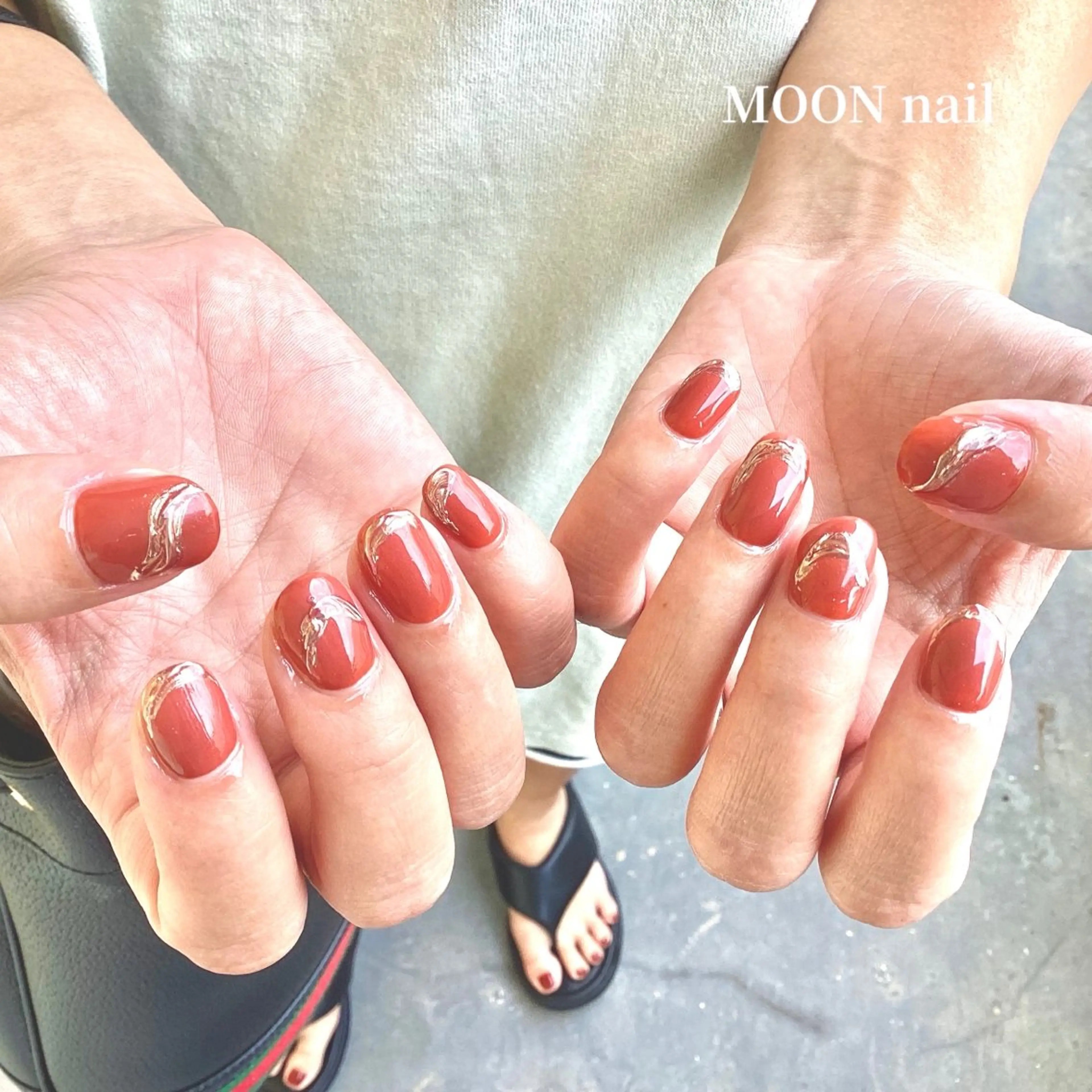 ネイル ハンドネイル 浦添 MOON  nailのネイルデザイン