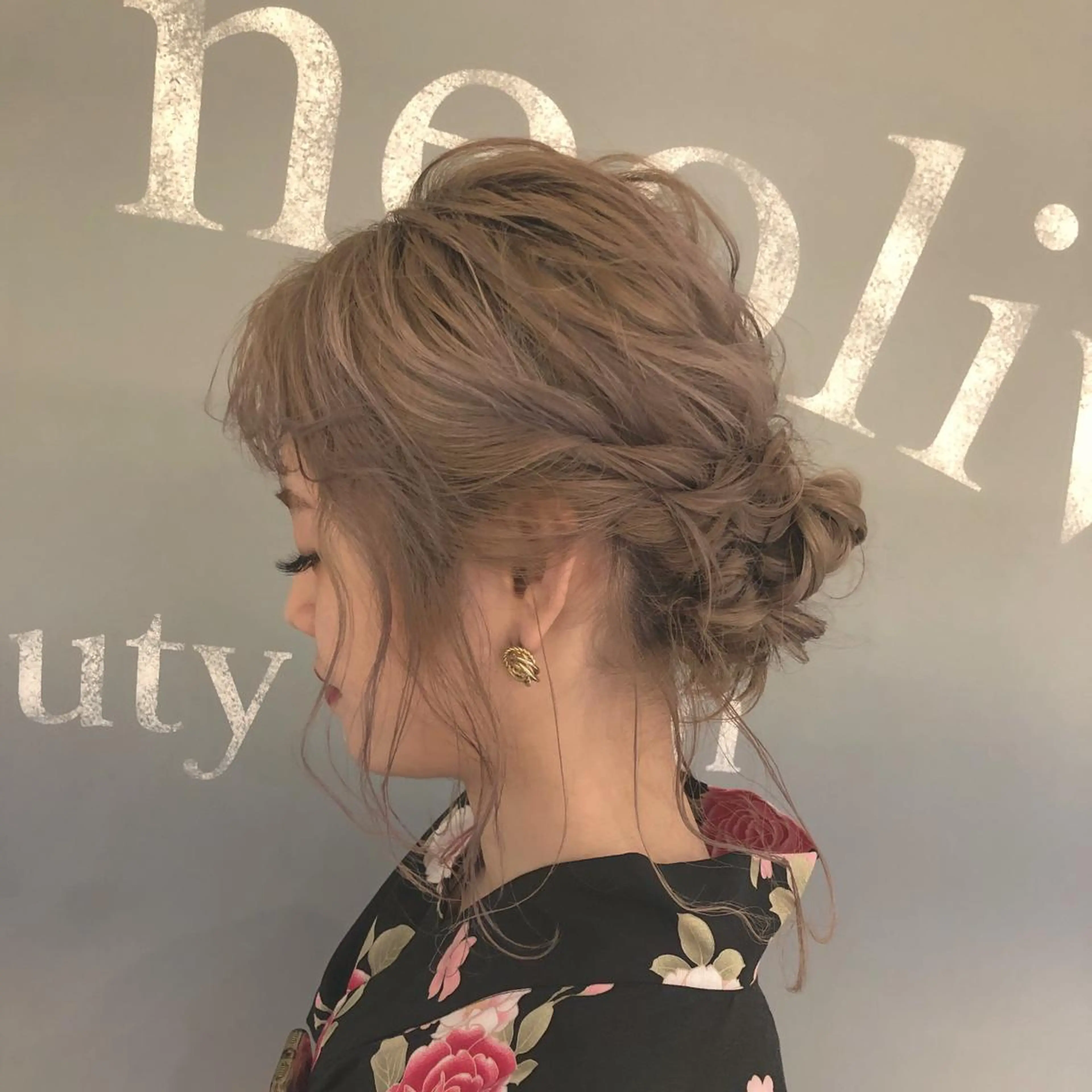 ヘアアレンジ 江原 彩華のヘアスタイル