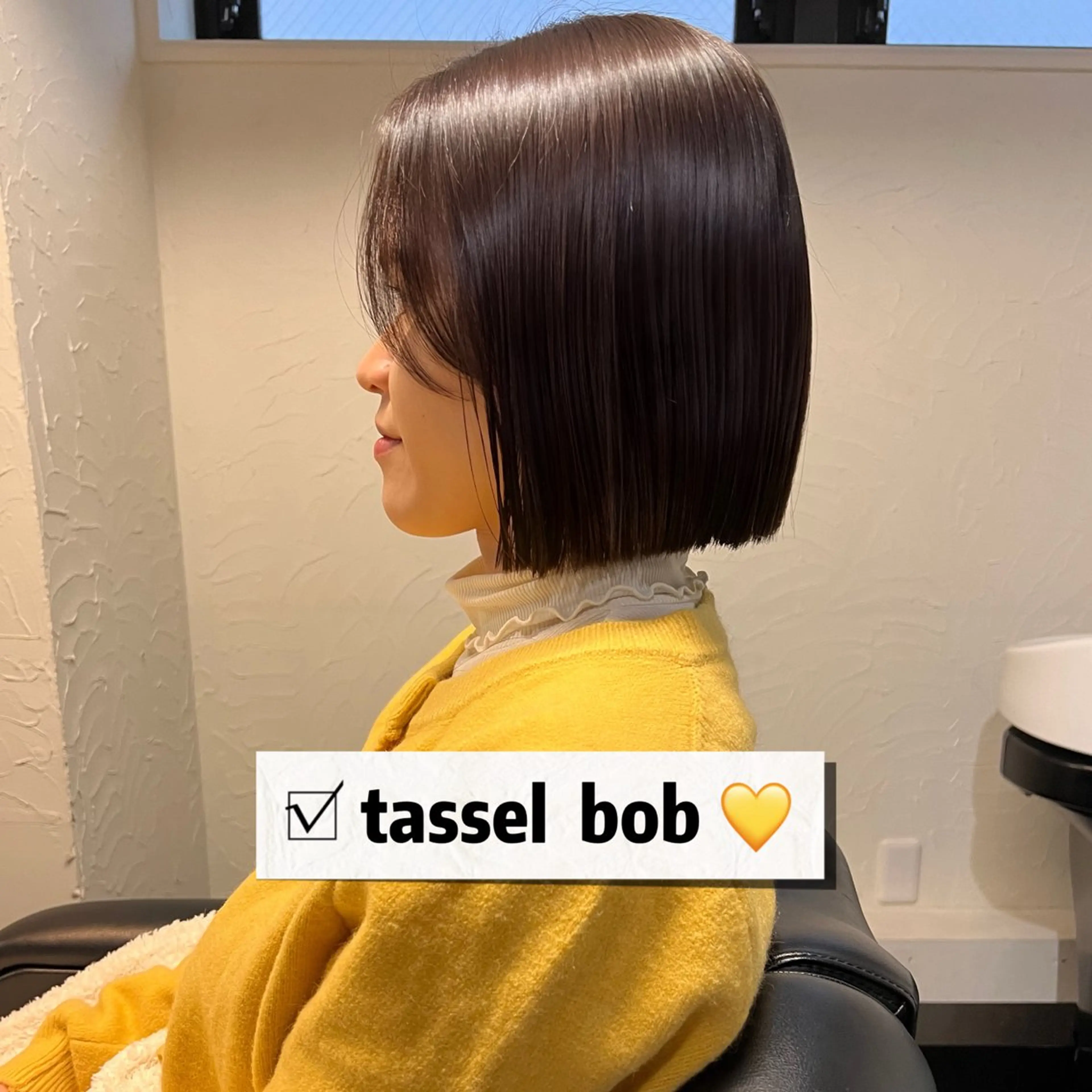 ショート ボブ カット 💘レイヤー/ボブ 艶髪/rina💘のヘアスタイル