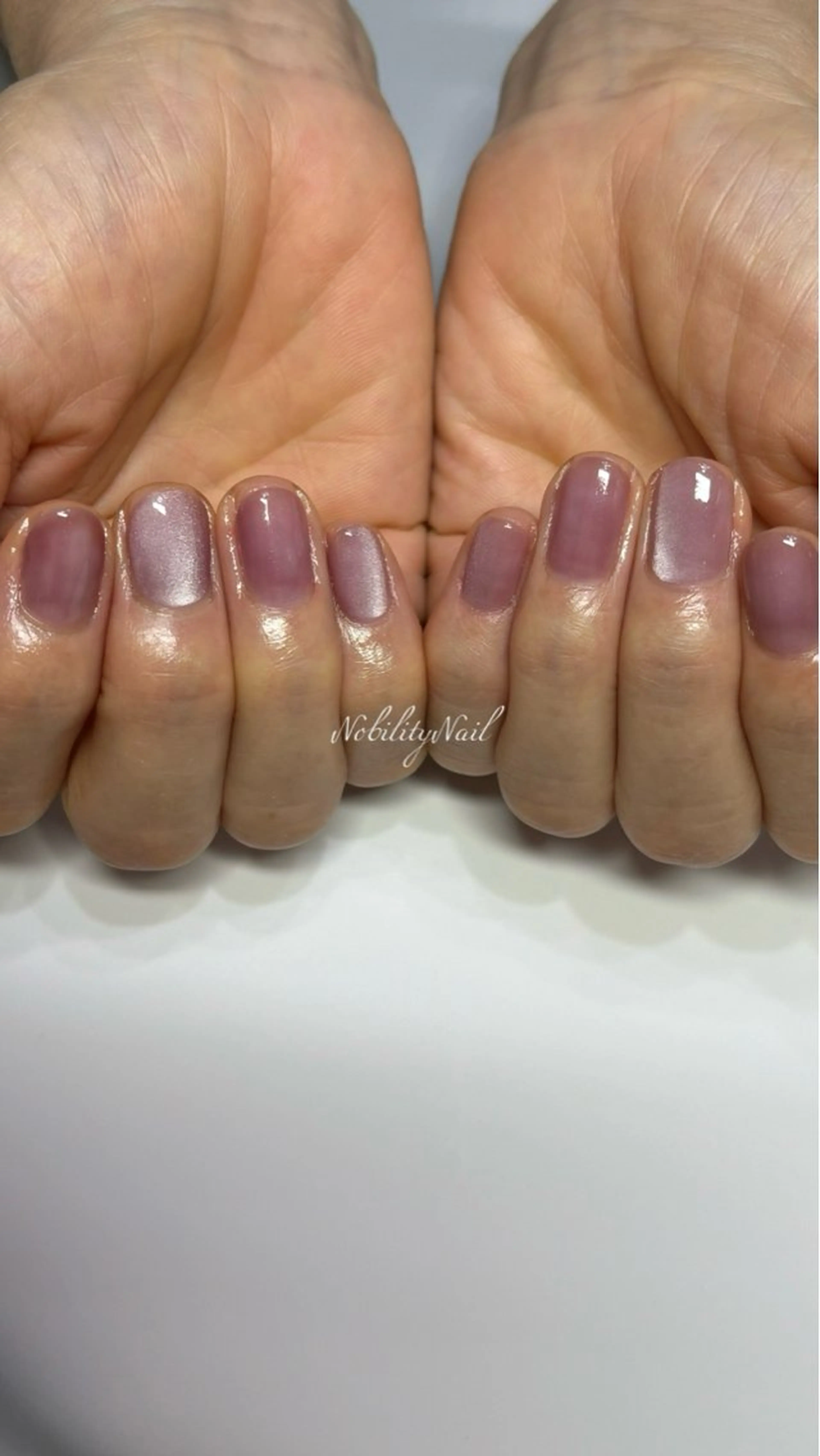 ネイル ジェルネイル マグネットネイル ネイルサロンNobilityNail所属・風口 麻由子のネイルデザイン