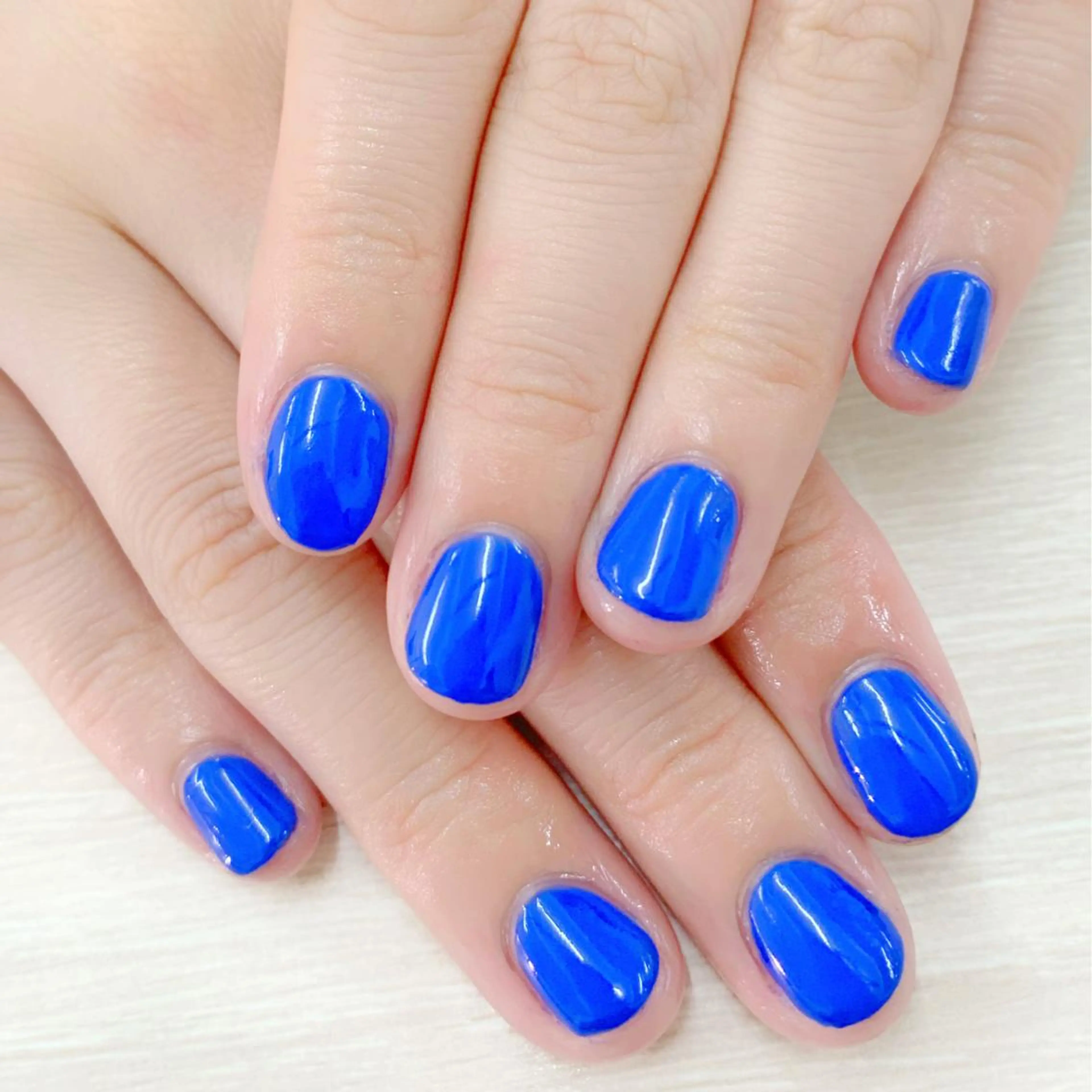 ネイル ブルー glossnail MIKIのネイルデザイン