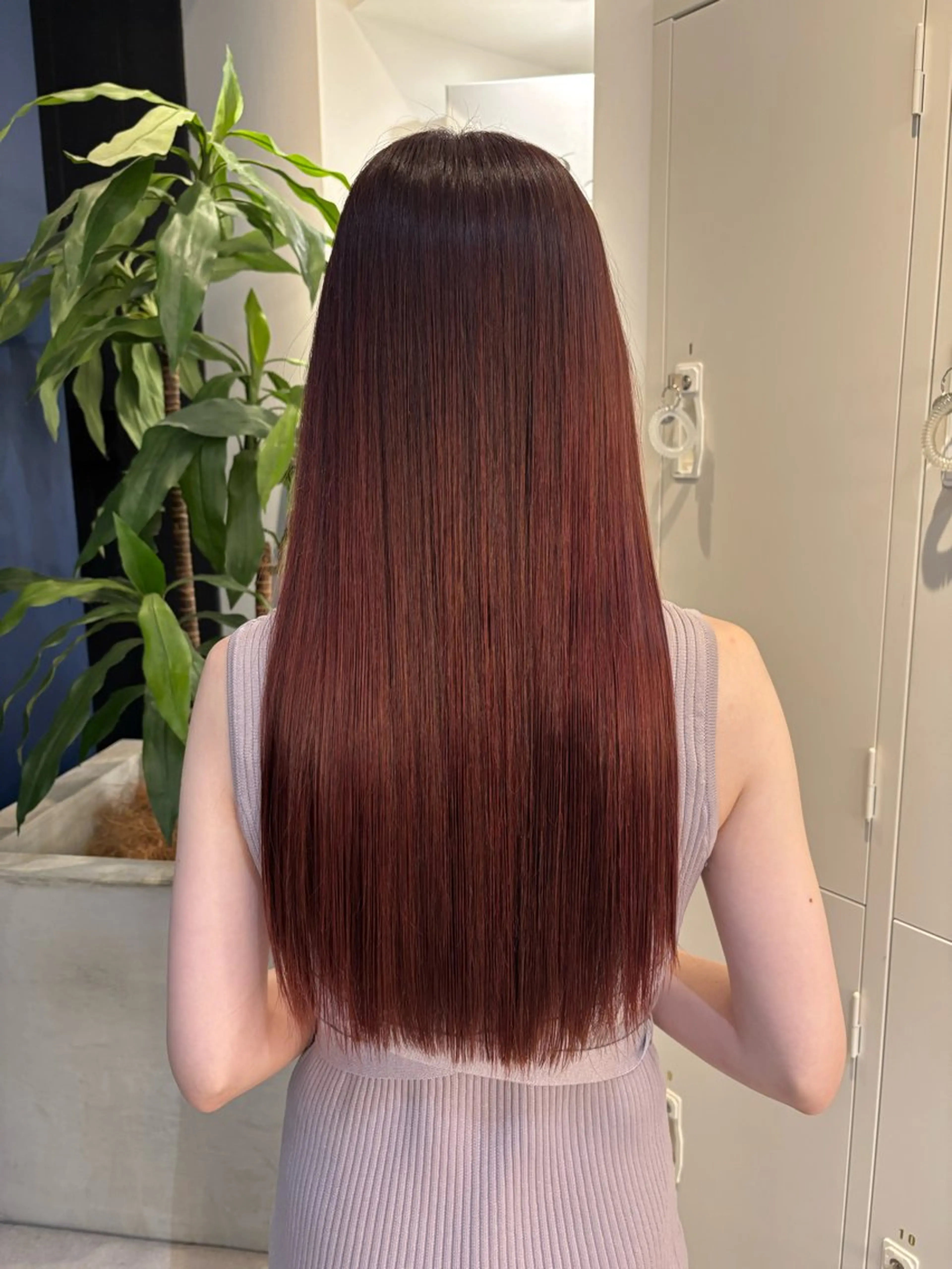 毛先メンテナンスカット✂️＋ケアカラー❣️＋超音波クイックトリートメント✨の写真