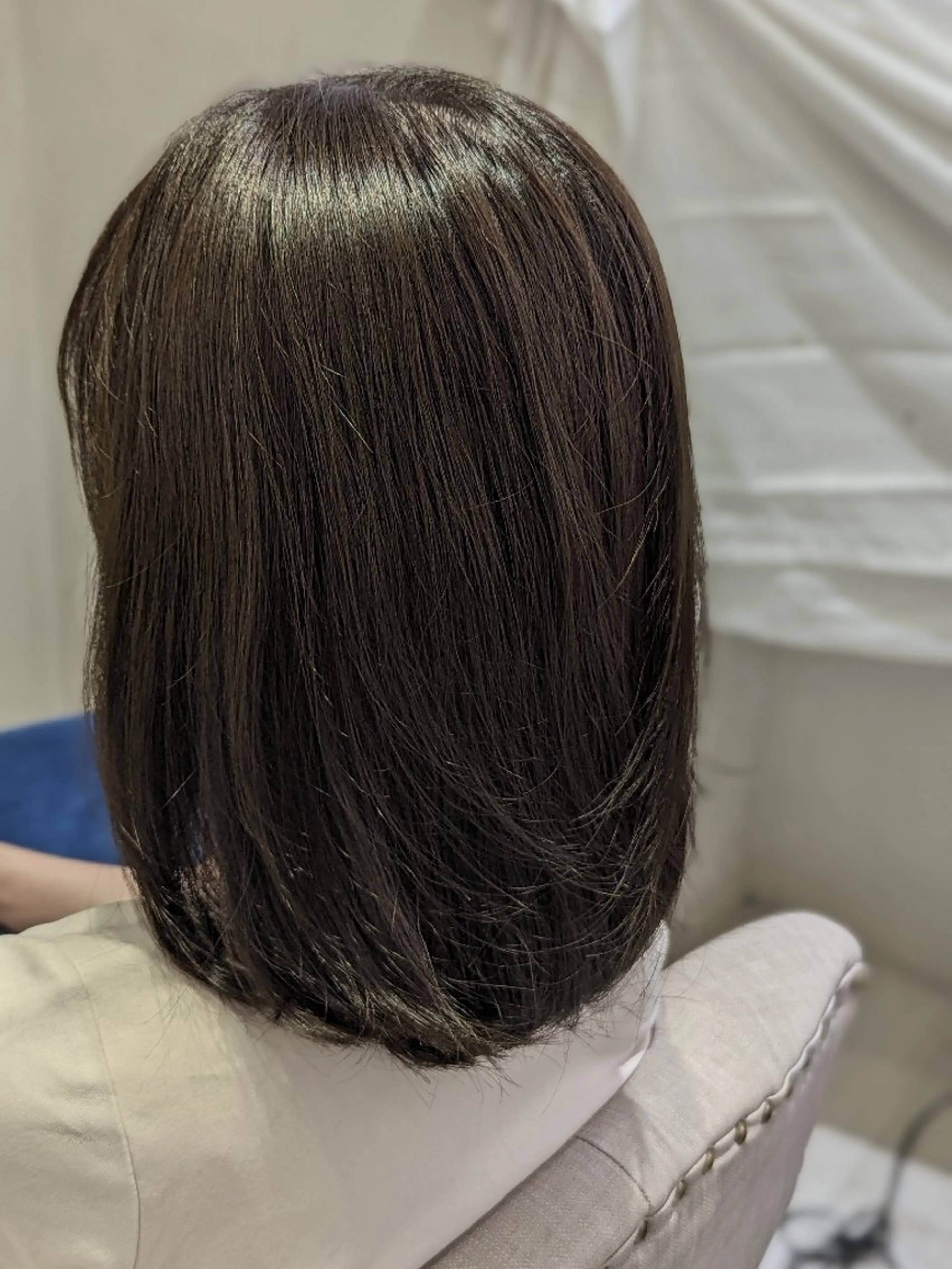 ミディアム 🩶MIYU🩶 うるつやカラー୨୧のヘアスタイル