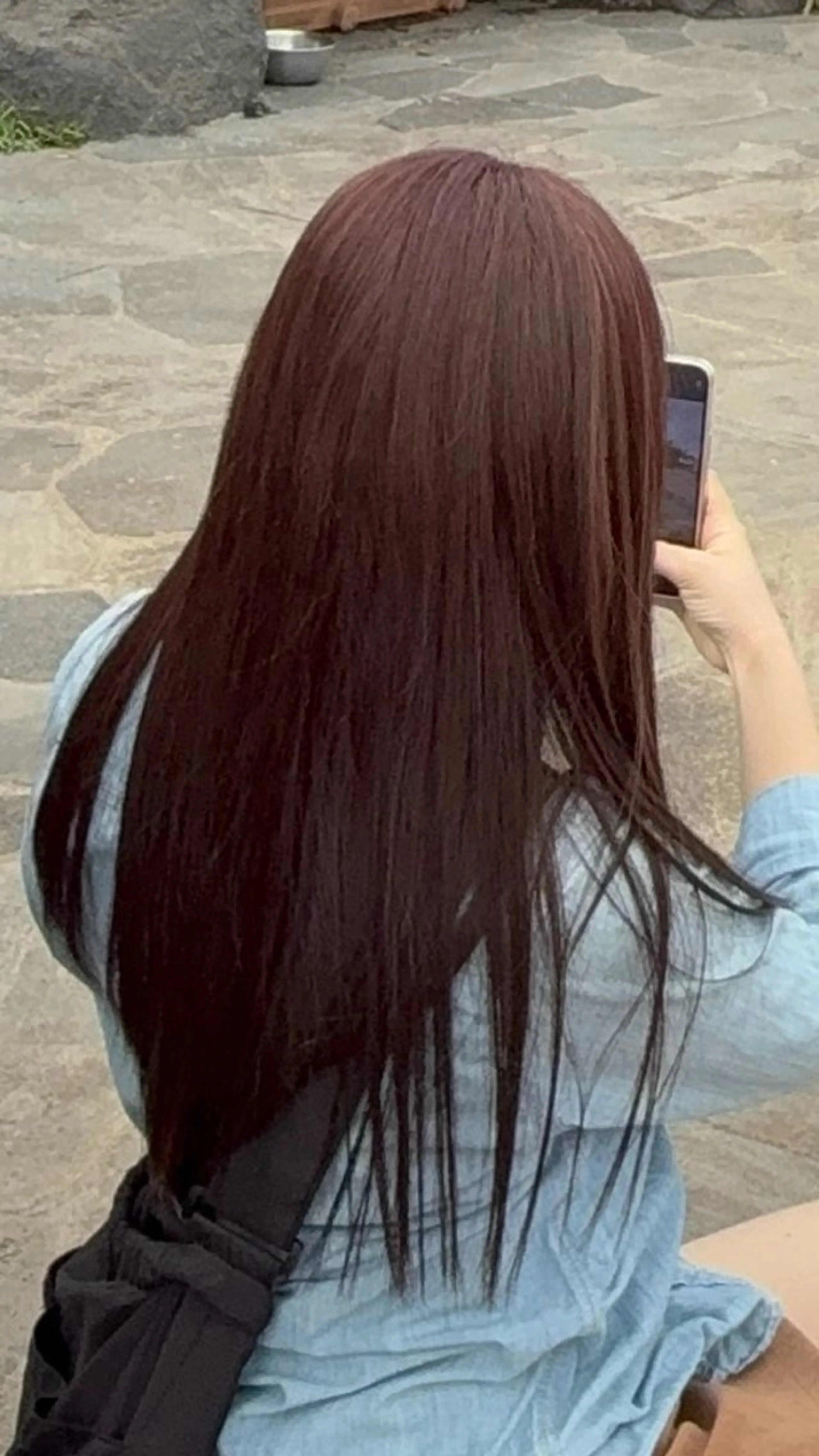 ロング ヘアカラー トリートメント prize Iris池袋東口所属・カラーモデル募集 🫧采夏のヘアスタイル