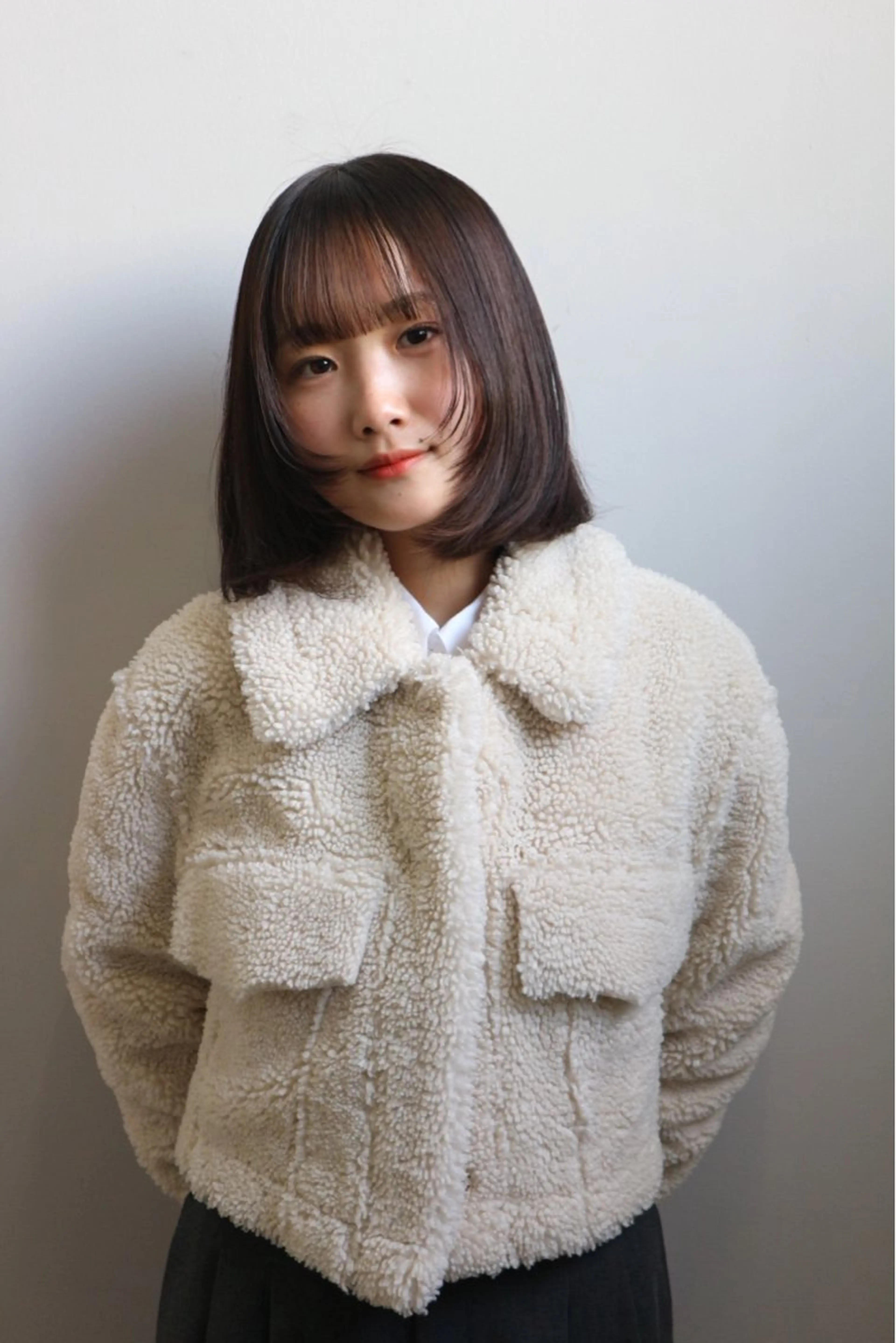 ショート カラー ボブレイヤー ボブ レイヤーカット DOULAQ所属・AKO .のヘアスタイル