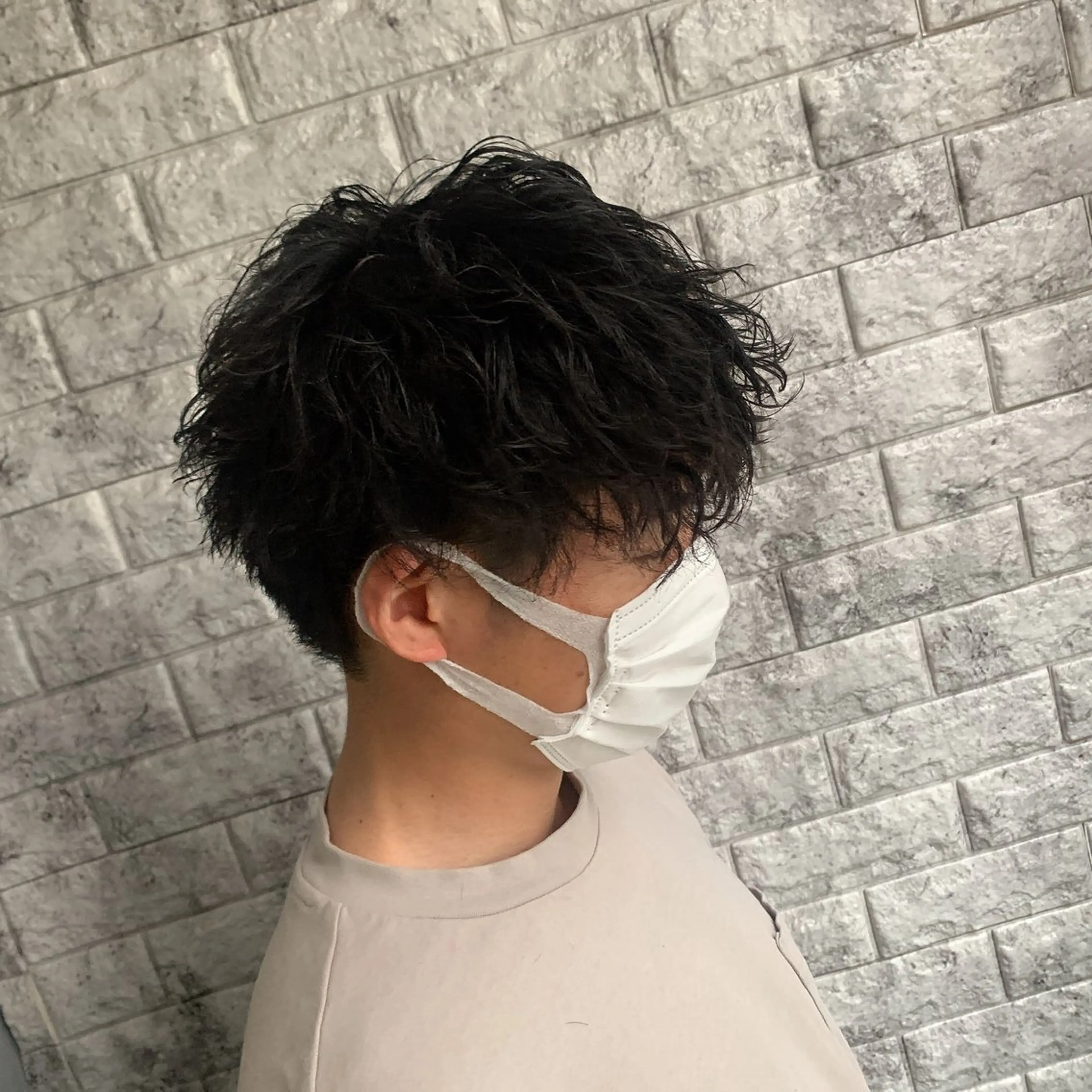 メンズ 假屋 航のヘアスタイル