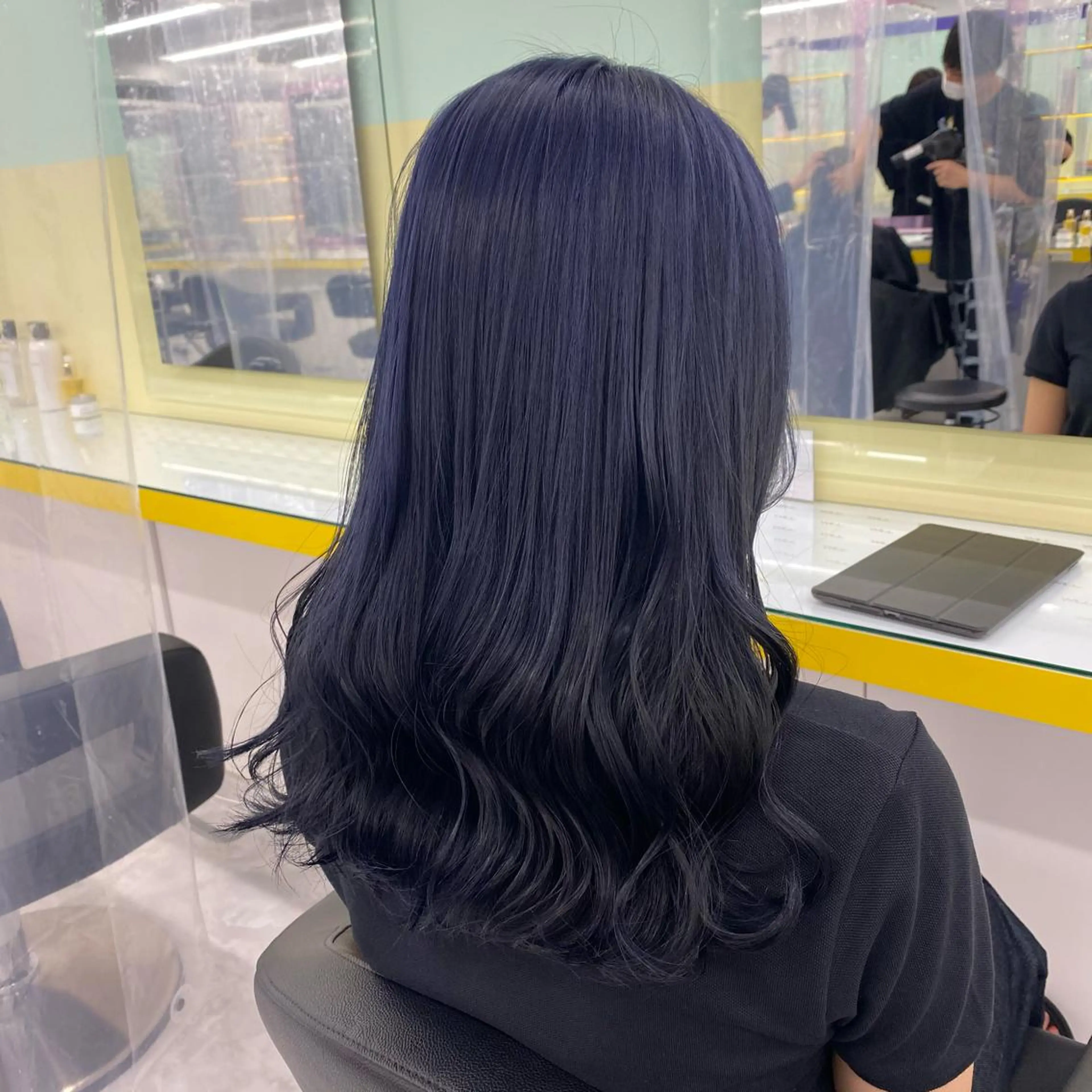 セミロング カラー ヘアアレンジ ヘアカラー トリートメント GOTODAY shair salon 横浜mare店所属・透明感抜群カラー mai🍑♡のヘアスタイル