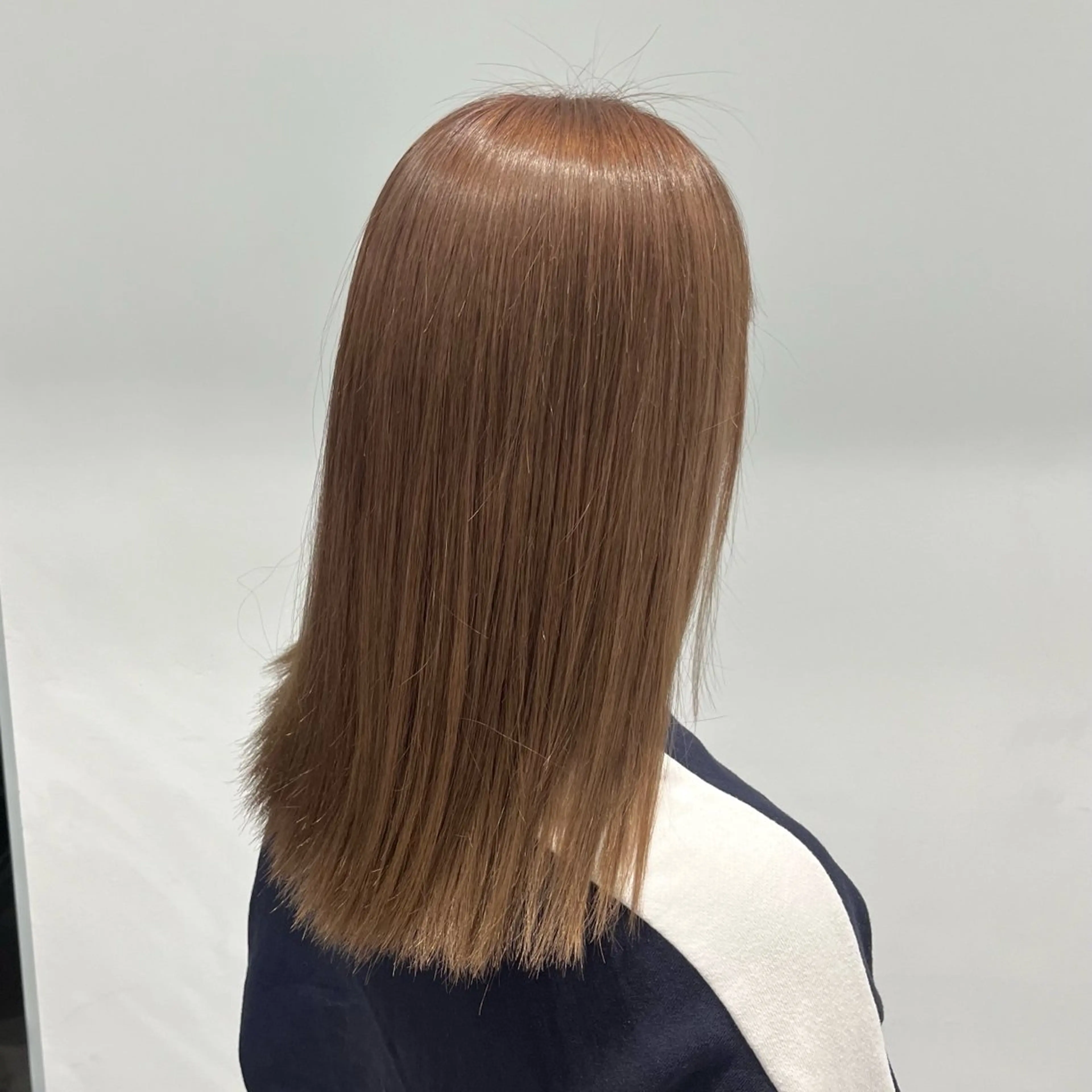 セミロング カラー なりた るいのヘアスタイル