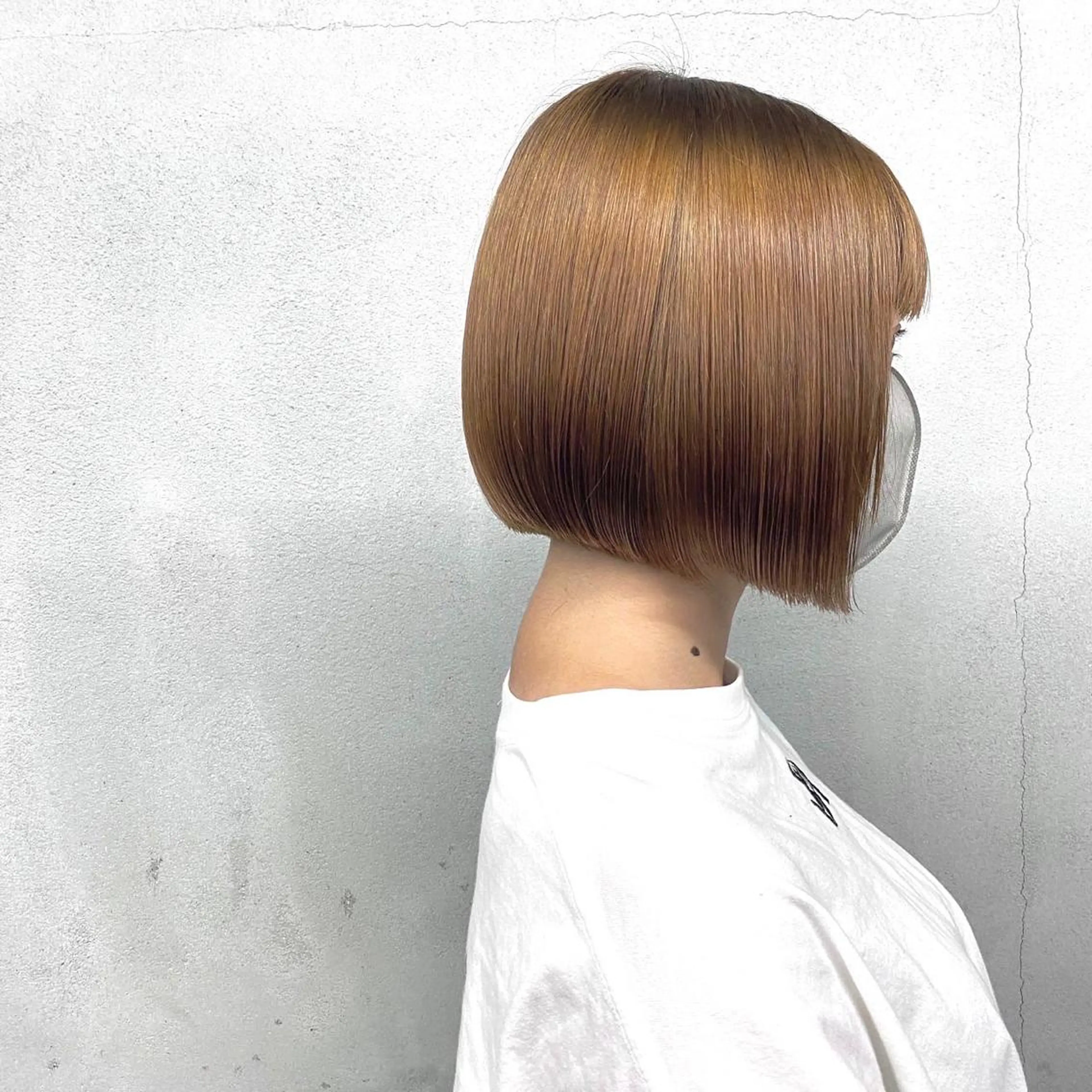 ショート 前下がりボブ ボブ カット トリートメント #ボブ #ウルフ #tag佐藤璃美のヘアスタイル