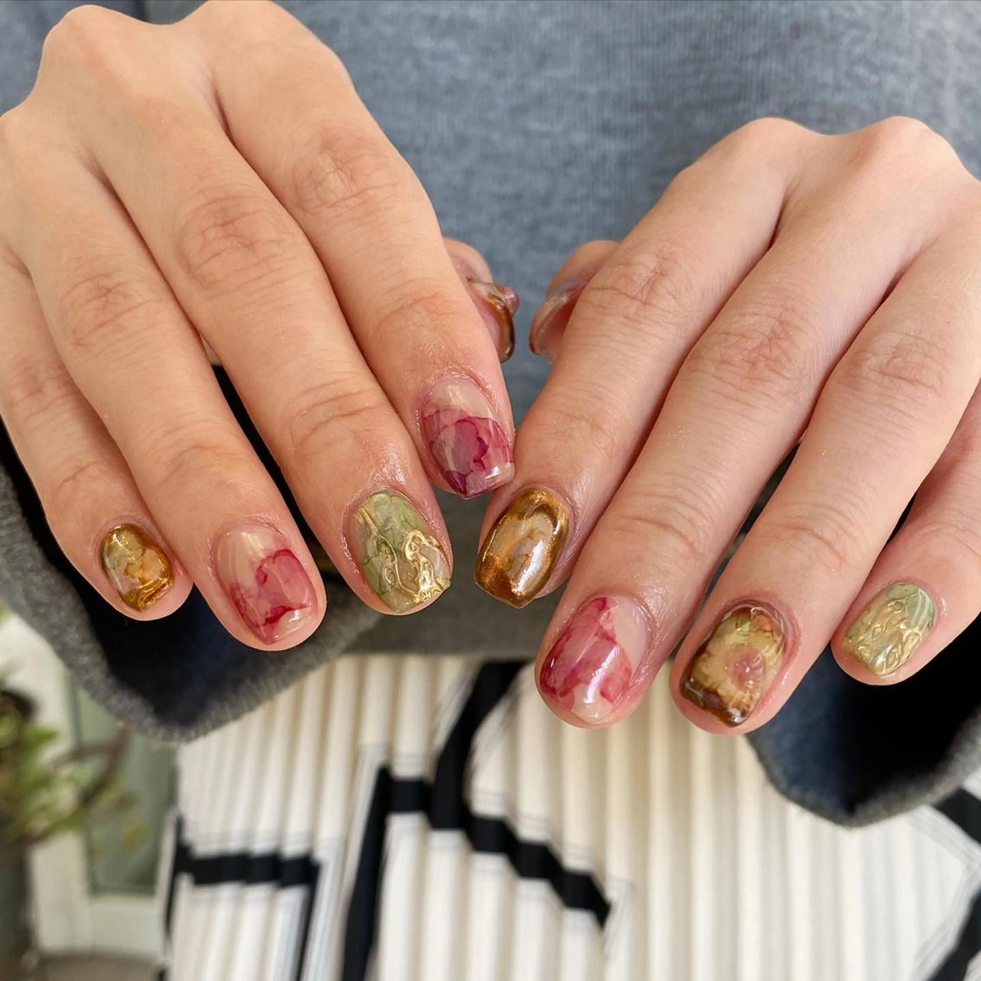 ネイル ハンドネイル nable.所属・望月 実莉のネイルデザイン