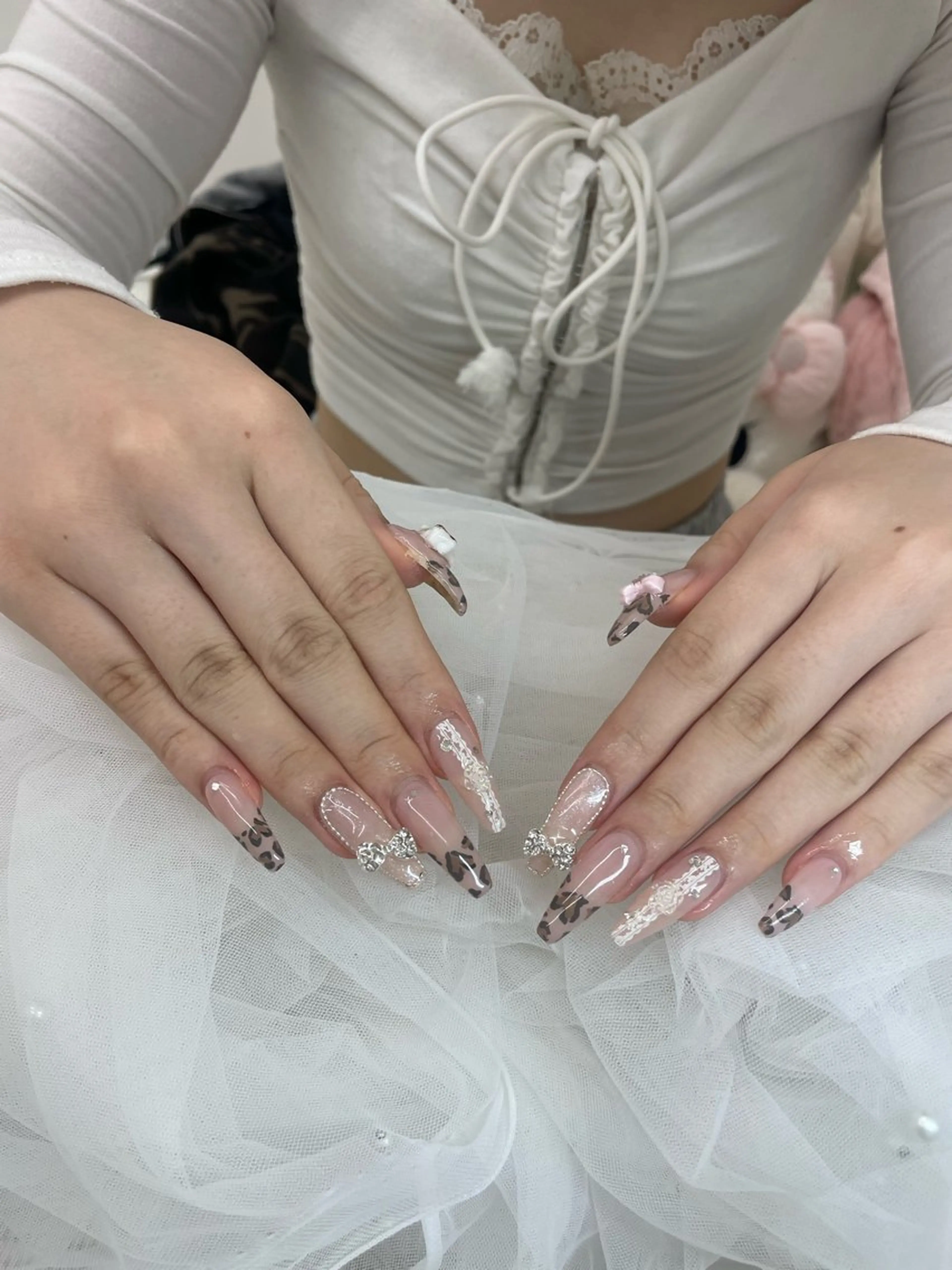 ネイル ピンク ワンホンネイル moon nail hikariのネイルデザイン