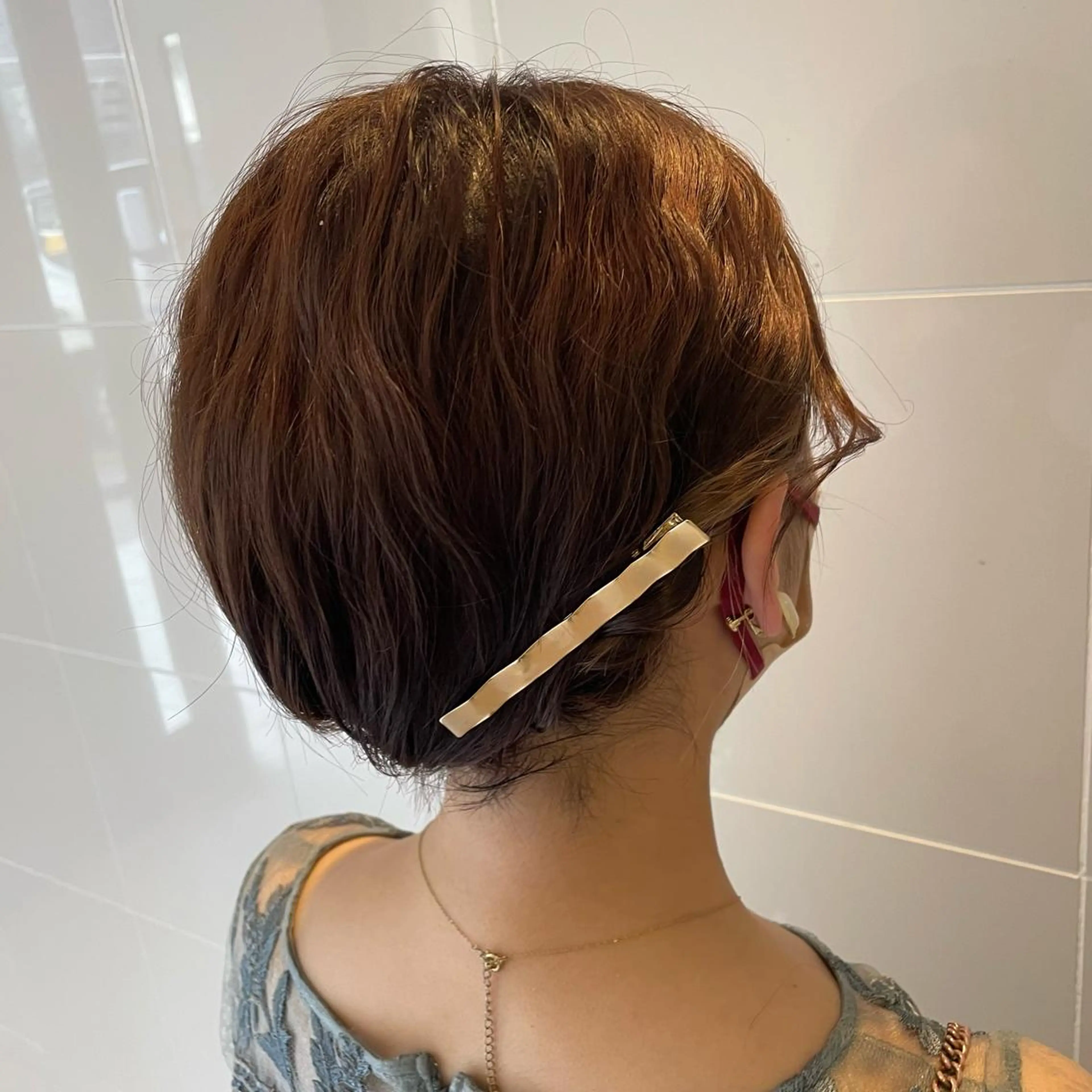 ショート ヘアアレンジ ヘアセット T Ayaのヘアスタイル