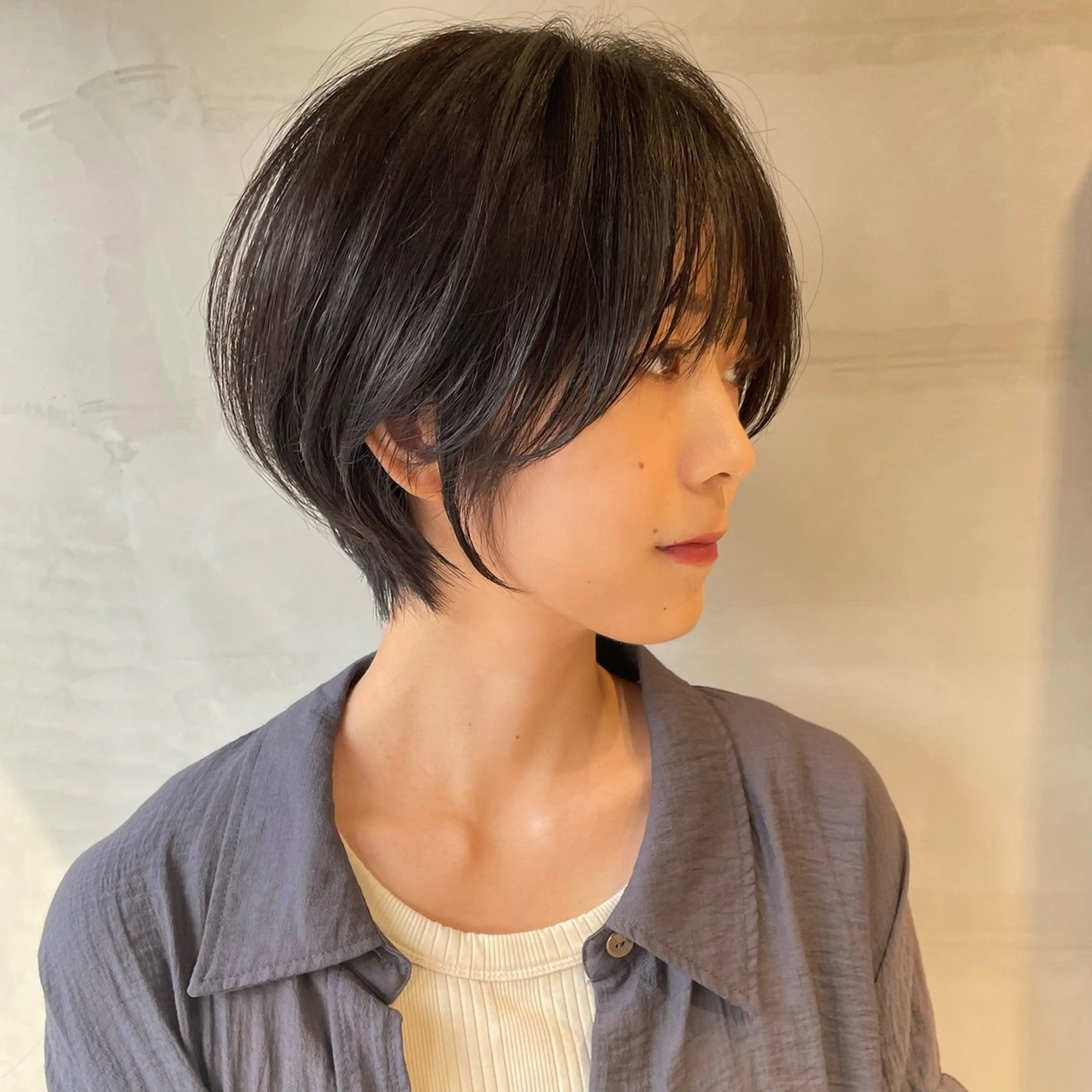 ショート 🎀大川 錬🎀 ブリーチなしWカラーのヘアスタイル