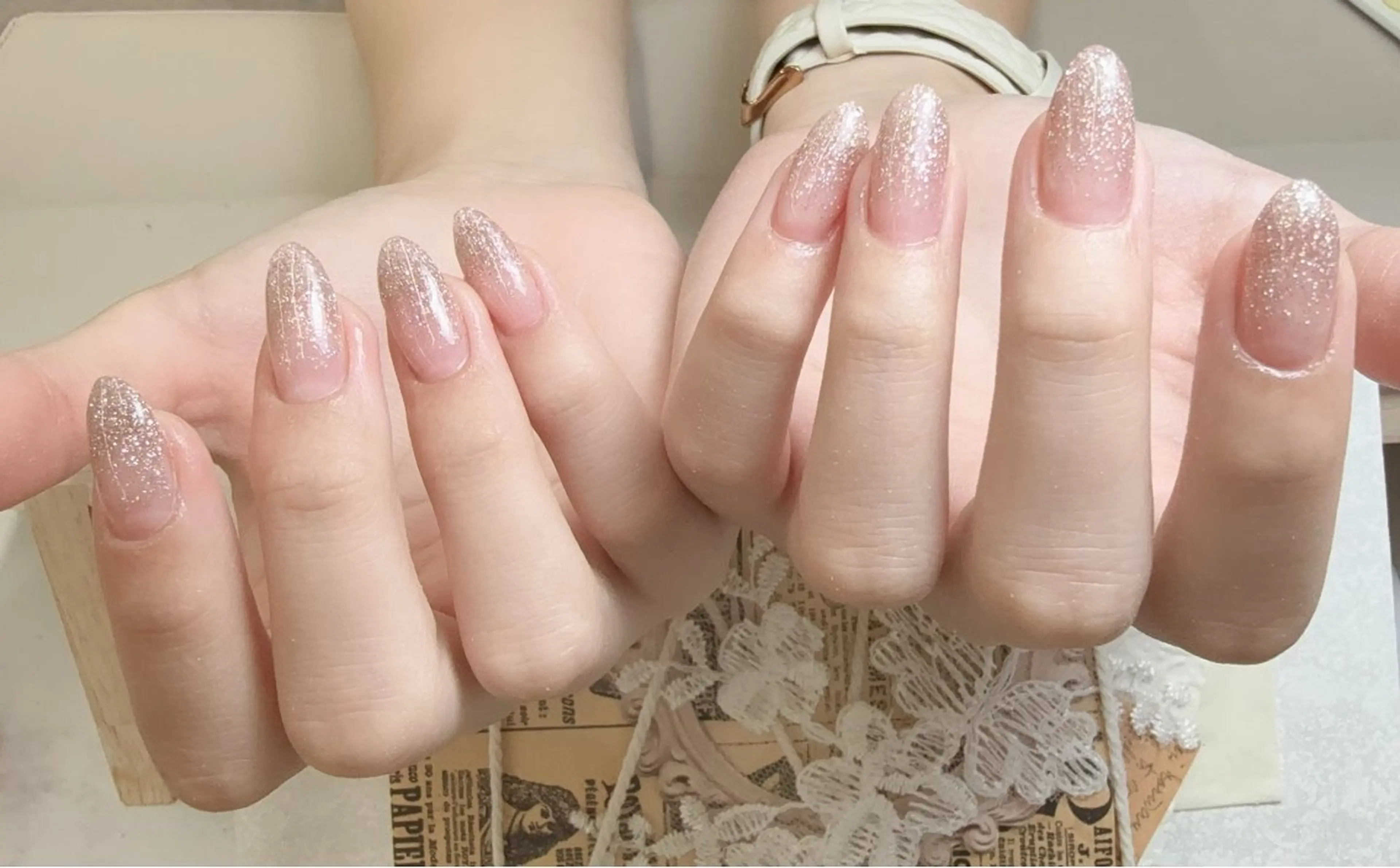 ミディアム ハンドネイル QuanNail所属・Quan Nailのネイルデザイン