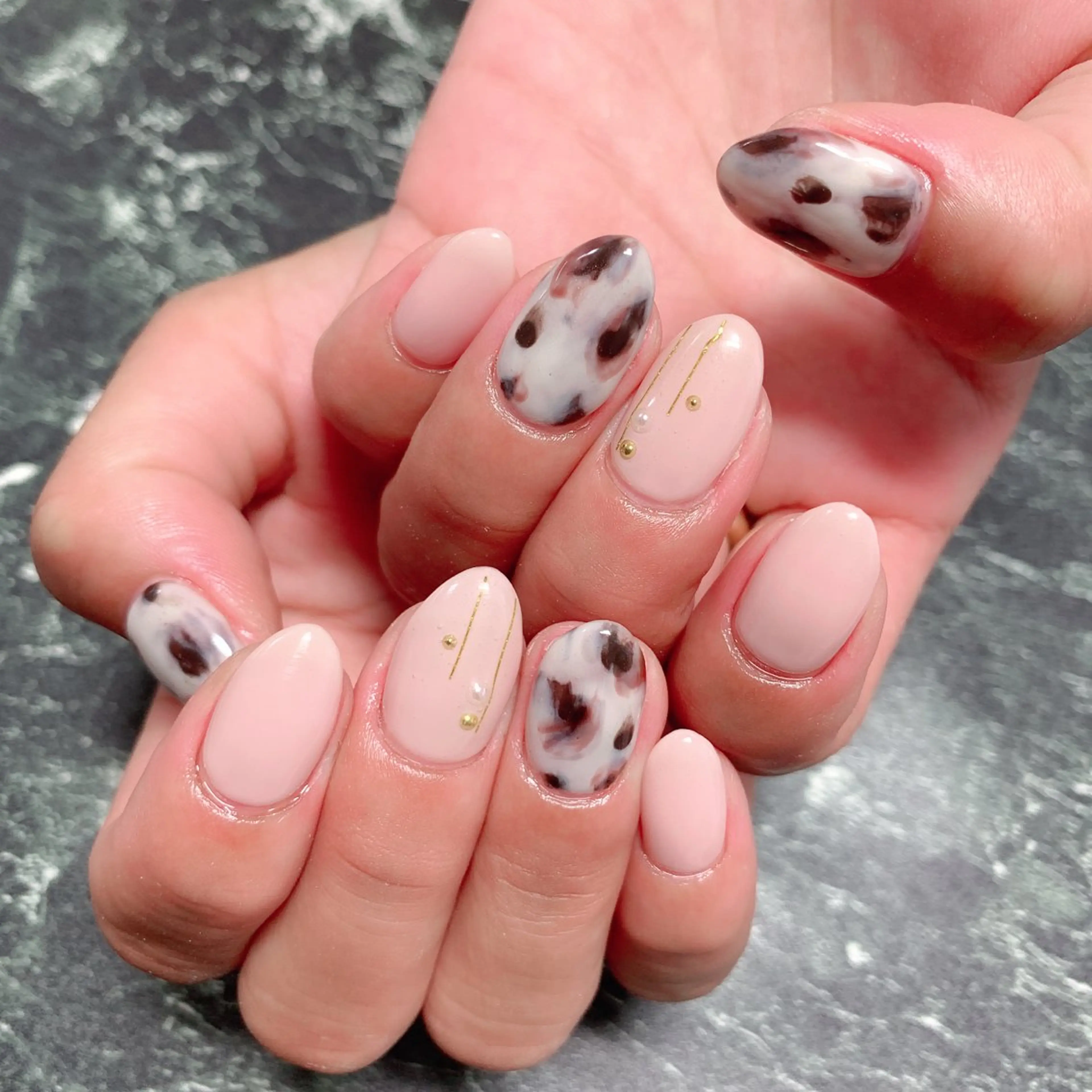 ネイル ハンドネイル 💅ネイルハウス🏡 🎀TOMO🎀のネイルデザイン