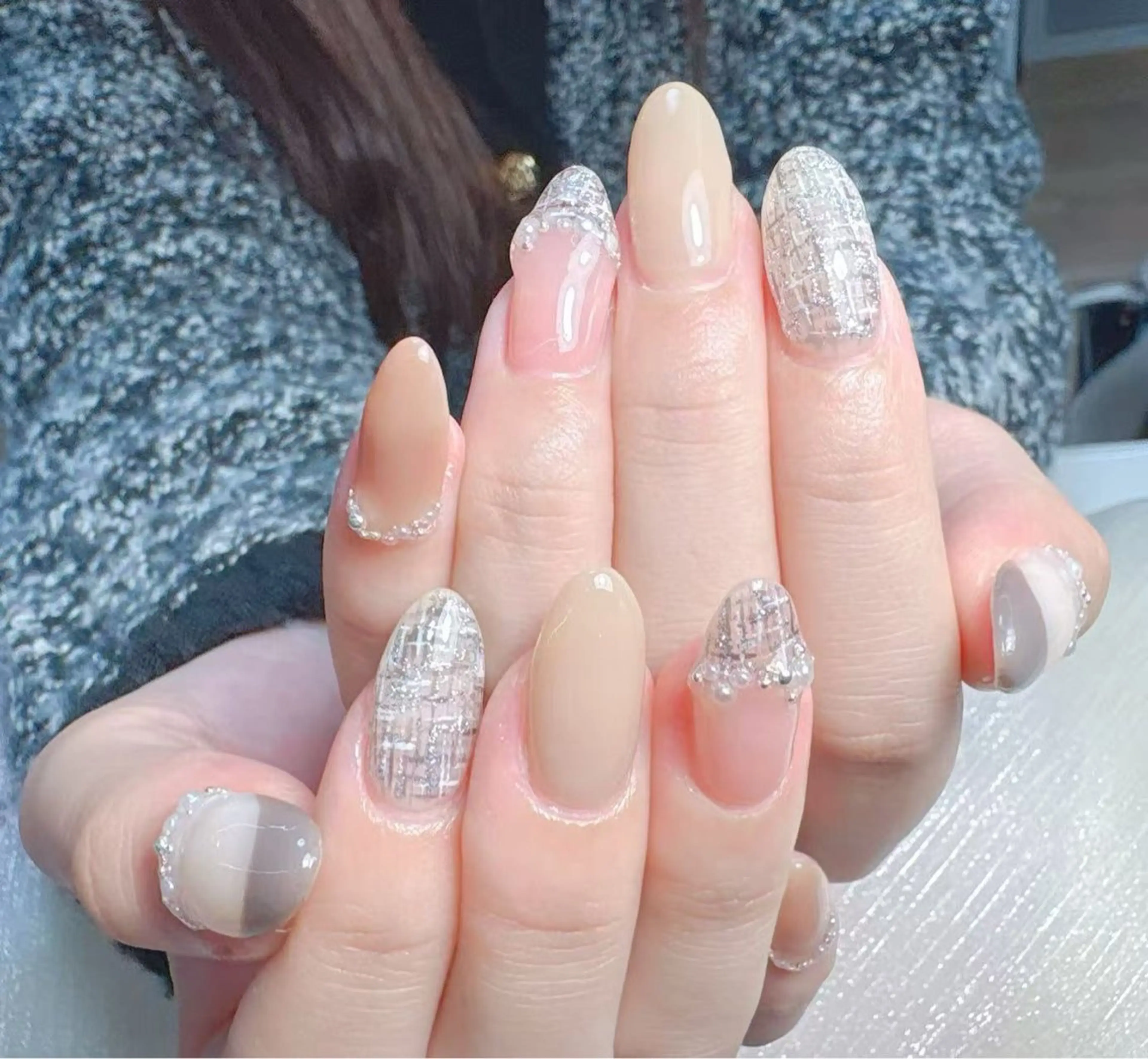 ネイル ハンドネイル Yuxi Beauty salon 【ユーシィー ビューティ サロン】所属・ユーシーネイルサロン 池田公園店のネイルデザイン