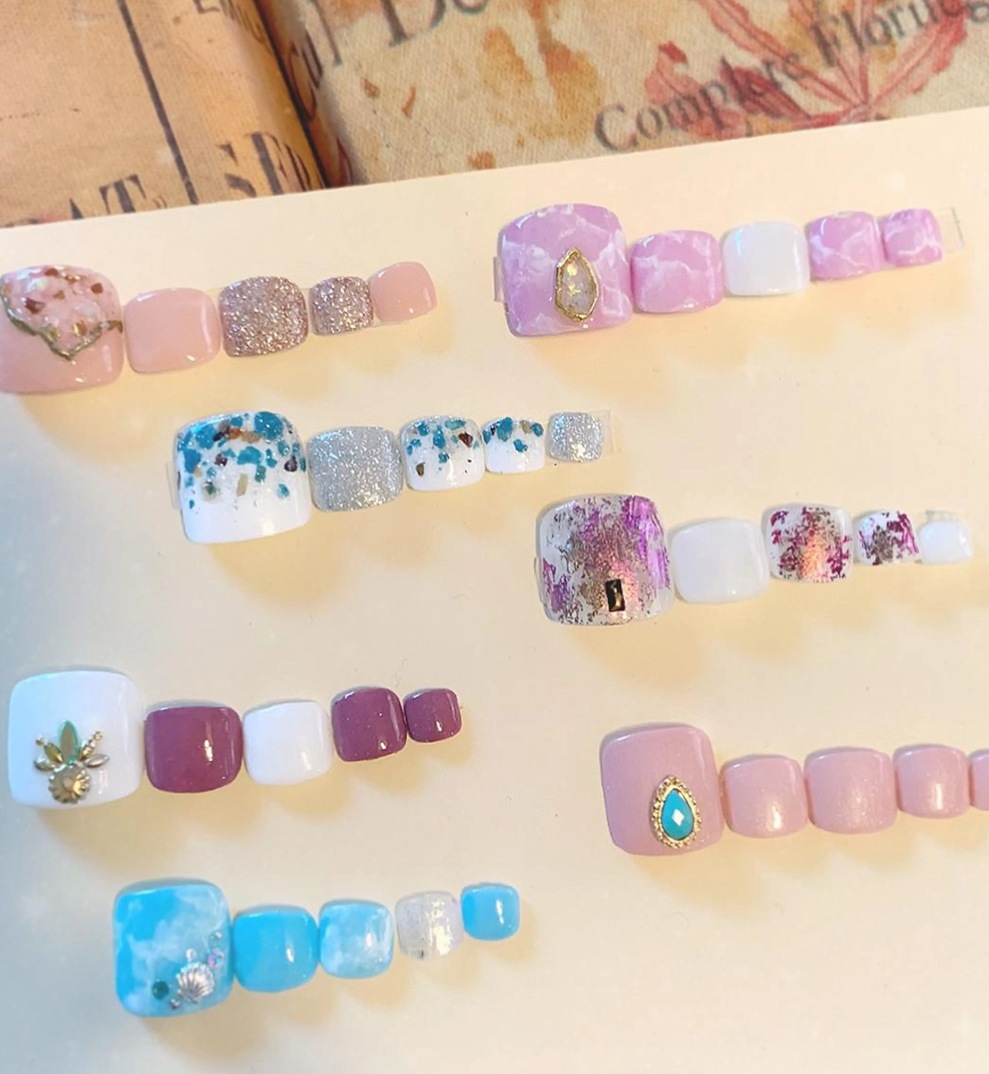 ネイル アンシャンテ所属・enchante 自由が丘のネイルデザイン