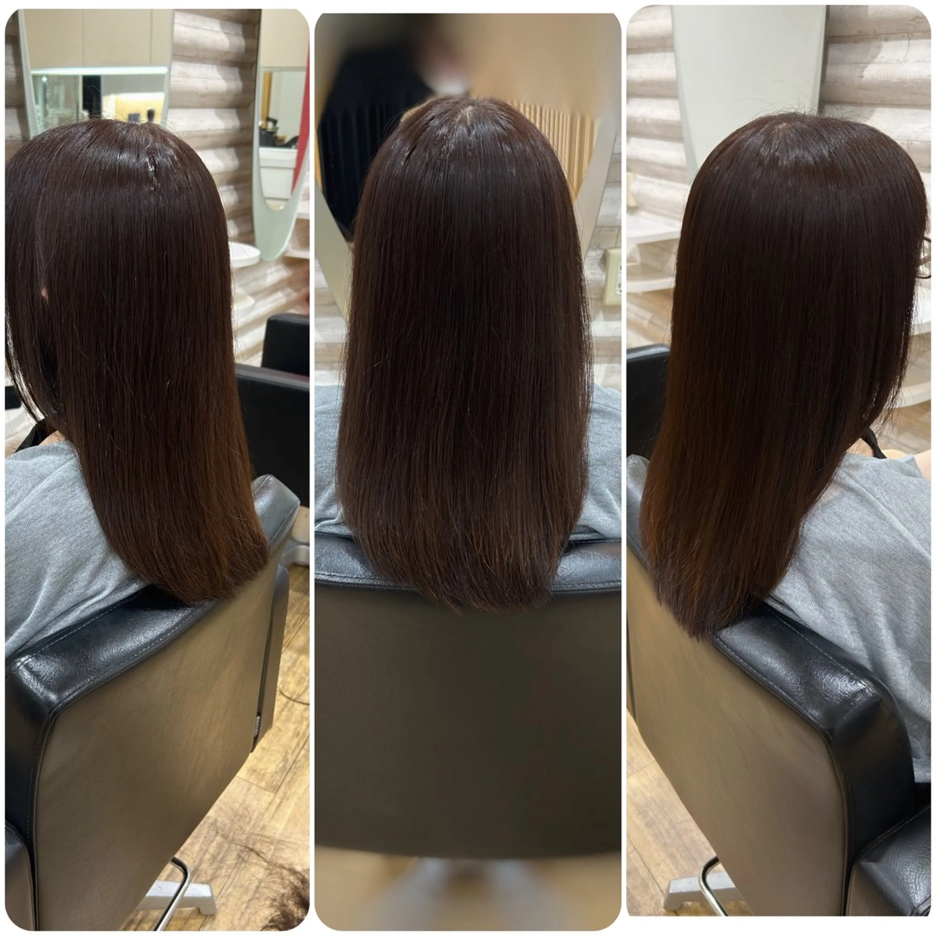 ロング カラー 髪質改善 トリートメント 艶の専門店/髪質改善 ×酸熱カラー/KONのヘアスタイル