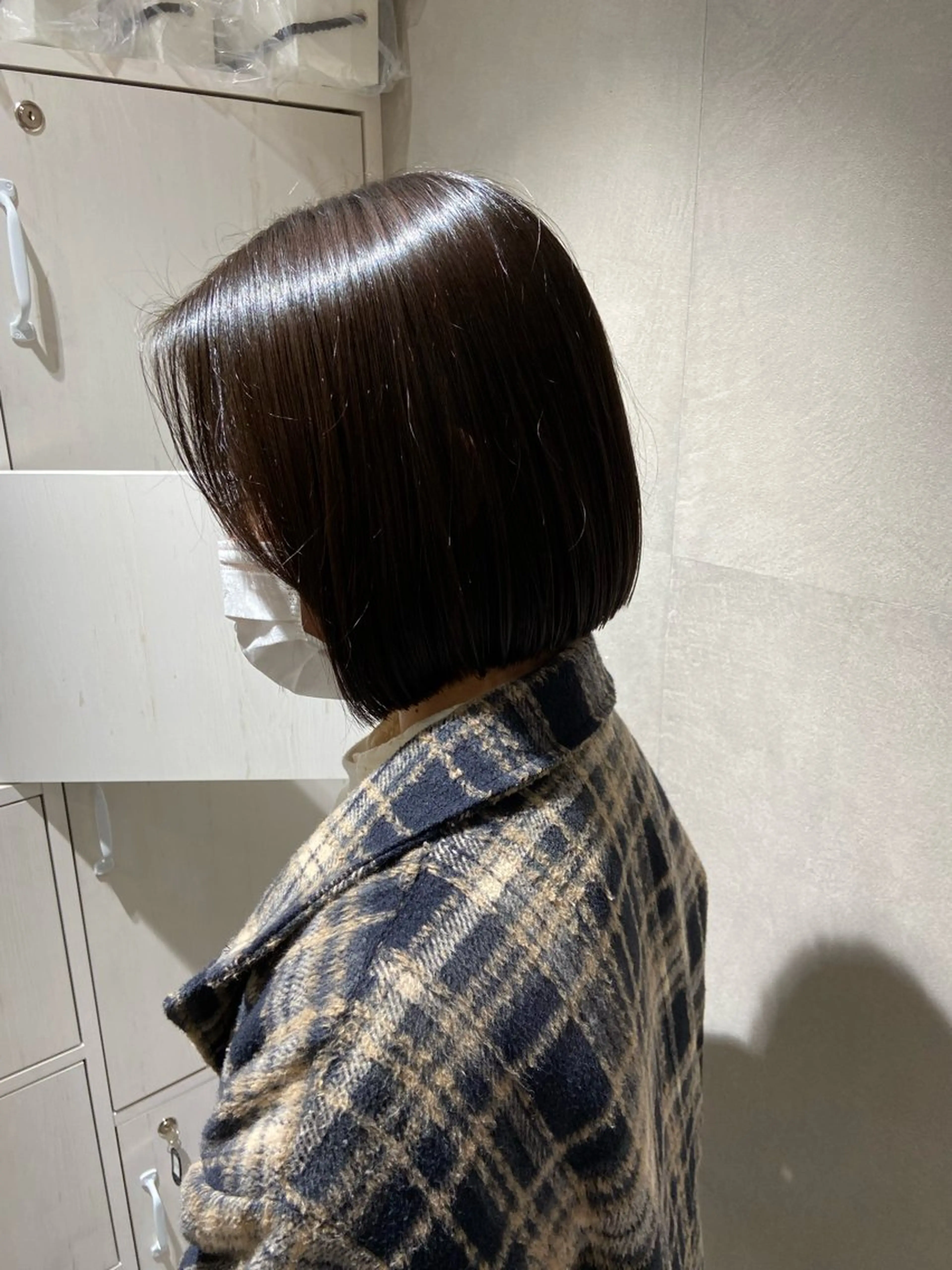ショート 髪質改善/オオイシ ナツミのヘアスタイル