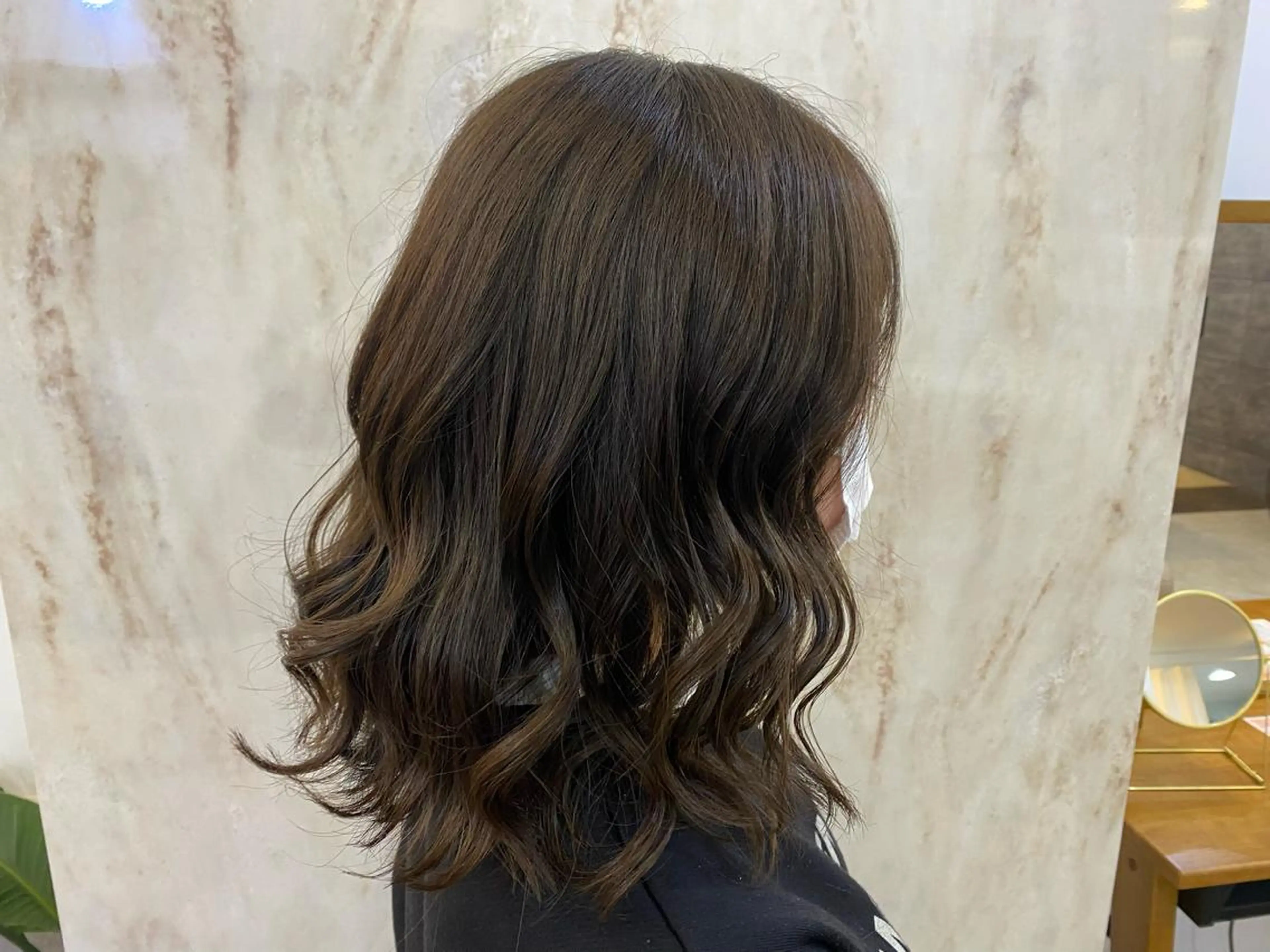 ミディアム カラー SYUYA/パーマ/ マッシュスタイル特化のヘアスタイル