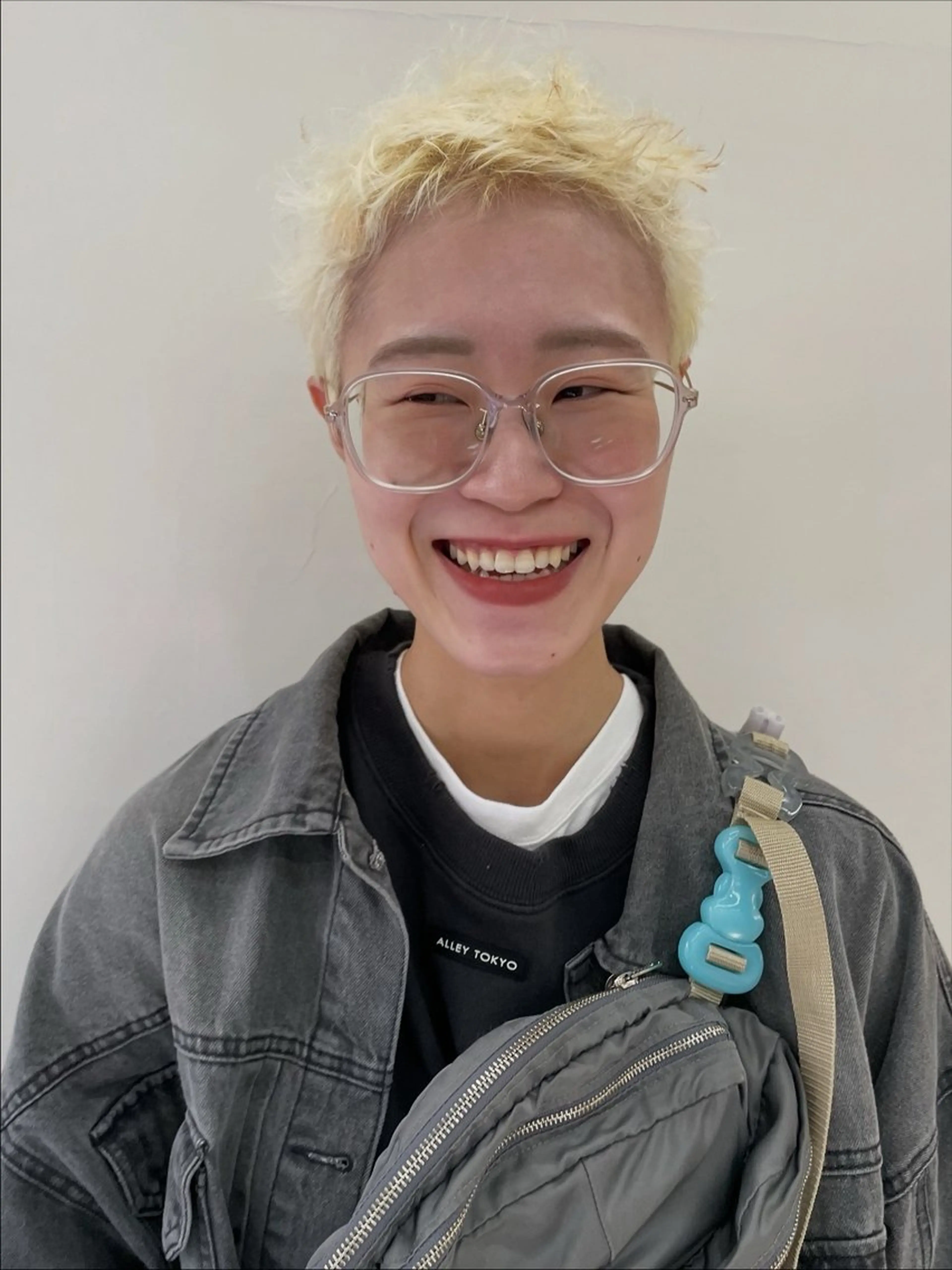 ショート カラー パーマ ヘアアレンジ メンズ 抜きっぱなしブロンド カット ヘアカラー トリートメント tatsumi/ボブ ウルフ/レイヤーのヘアスタイル