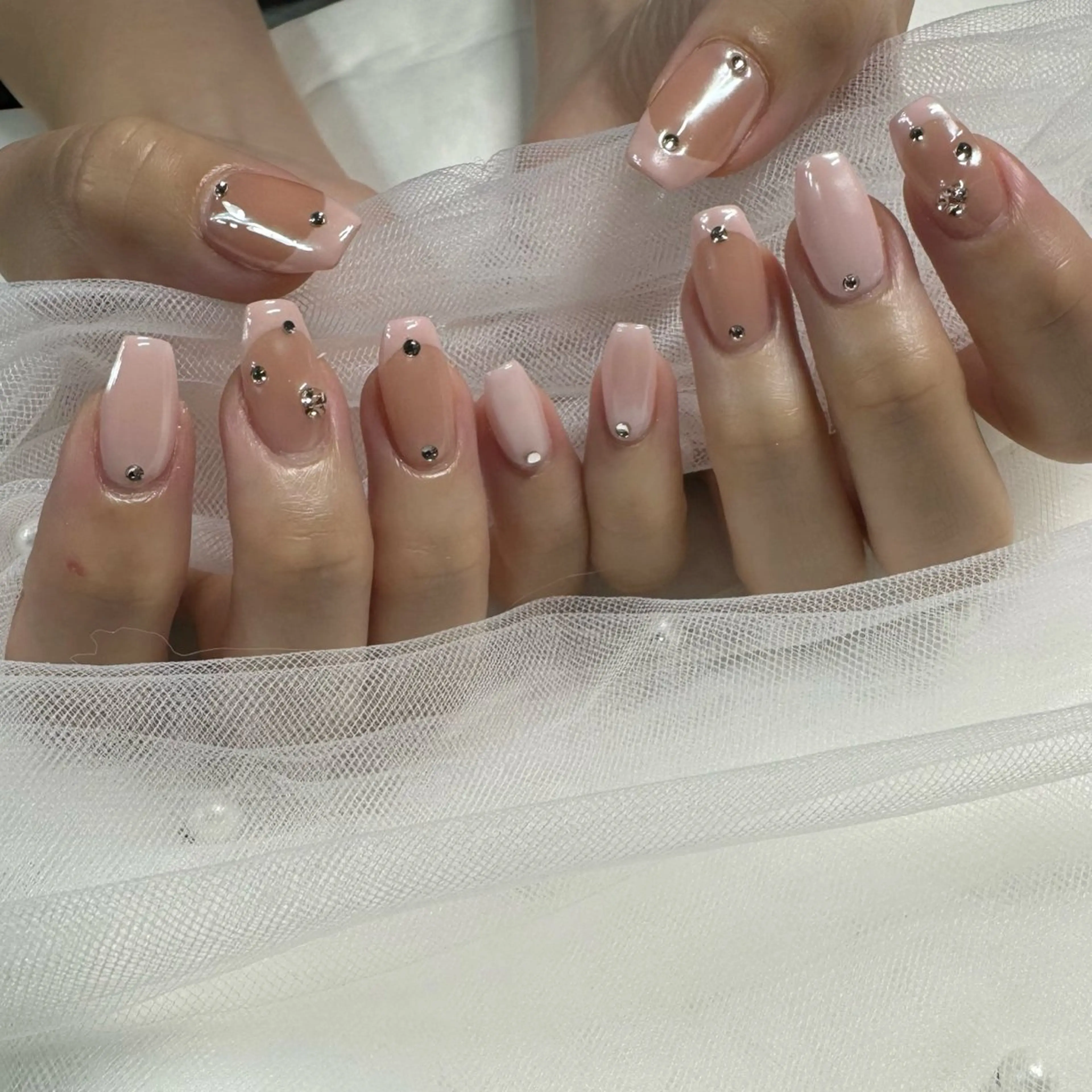 ネイル ジェルネイル シンプルネイル 東 千夏のネイルデザイン