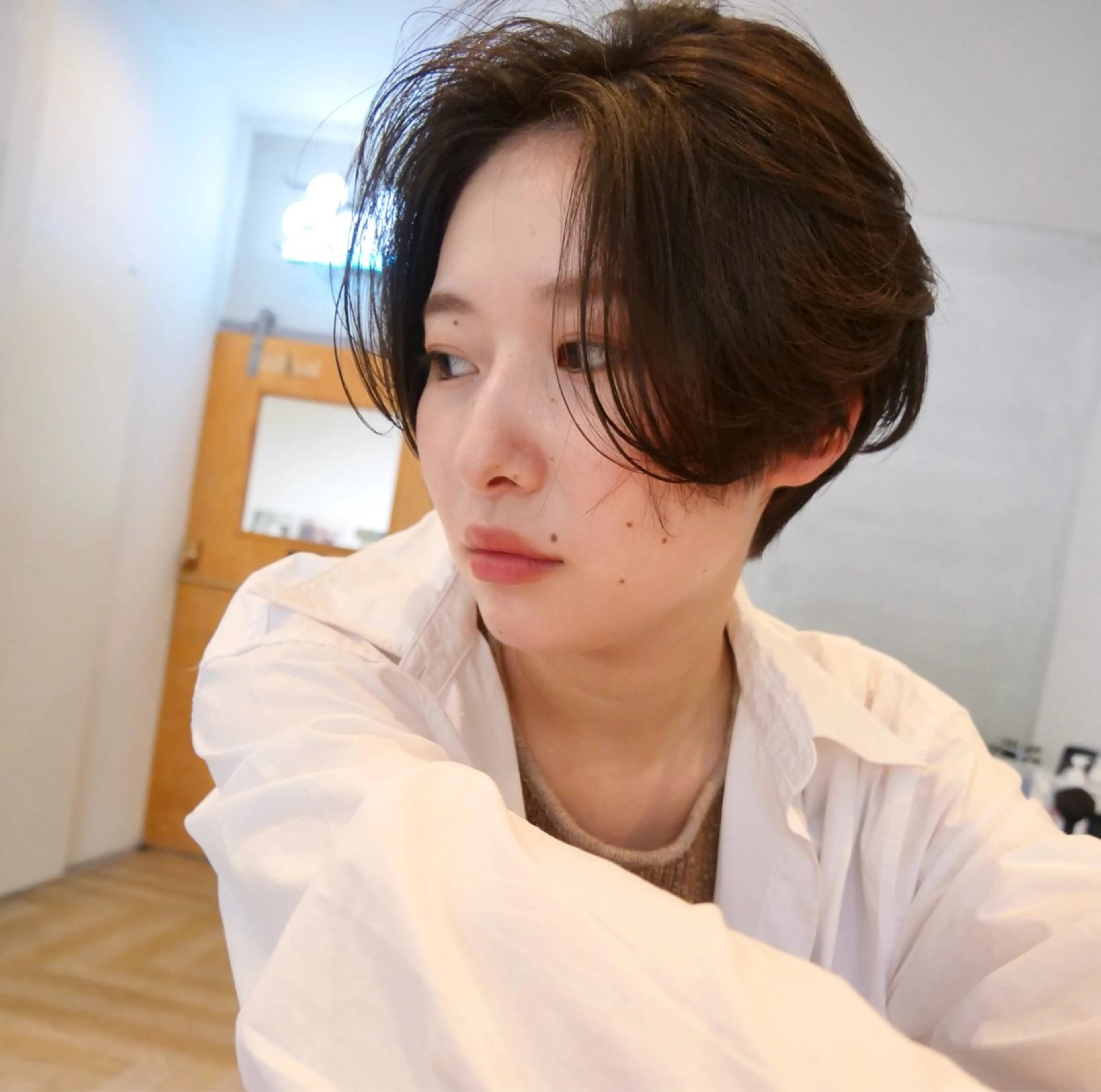 ショート Salt所属・【Salt】 ミオリのヘアスタイル