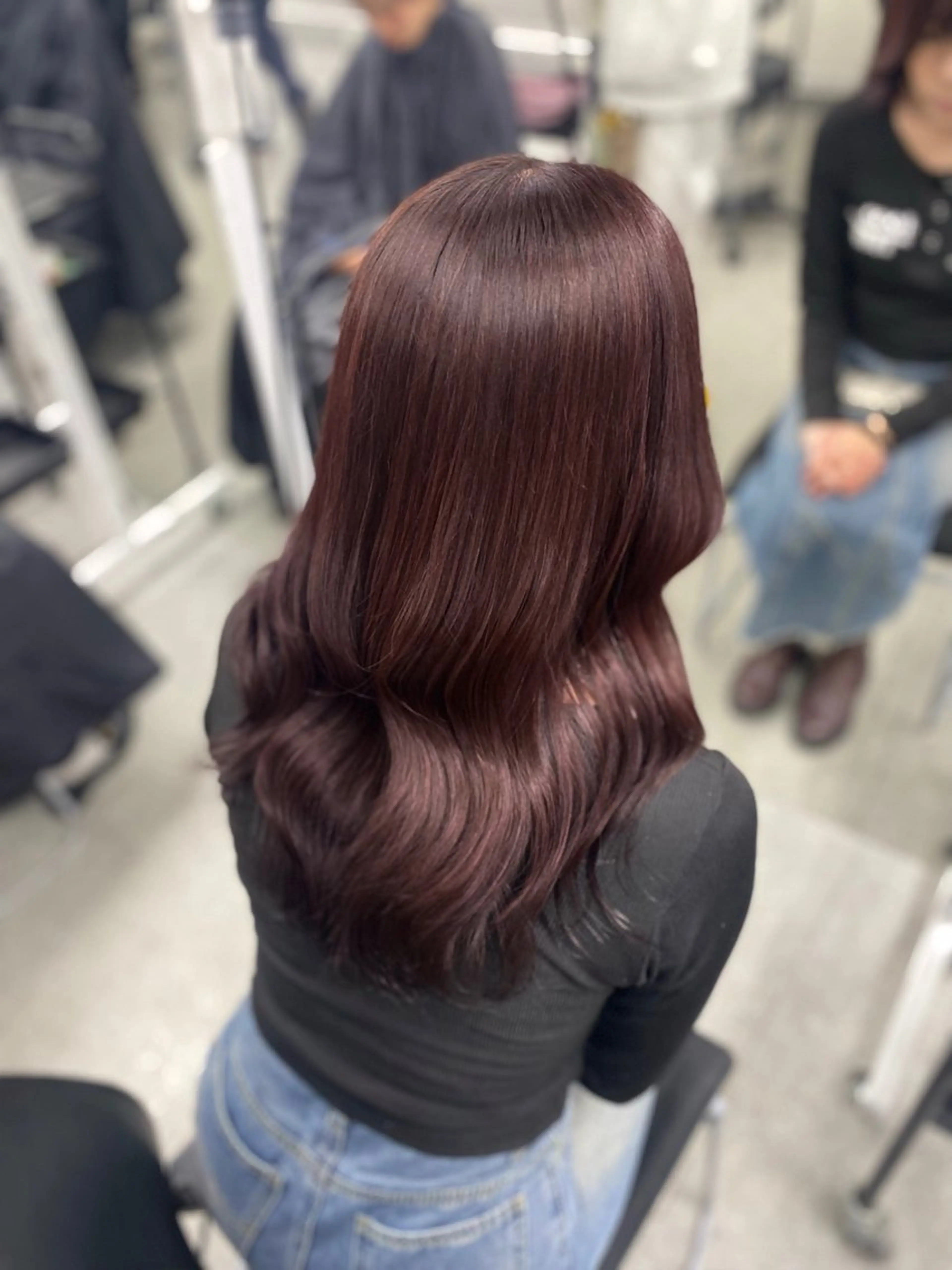 カラー ヘアカラー トリートメント 韓国風hair🖤 Maria🖤のヘアスタイル