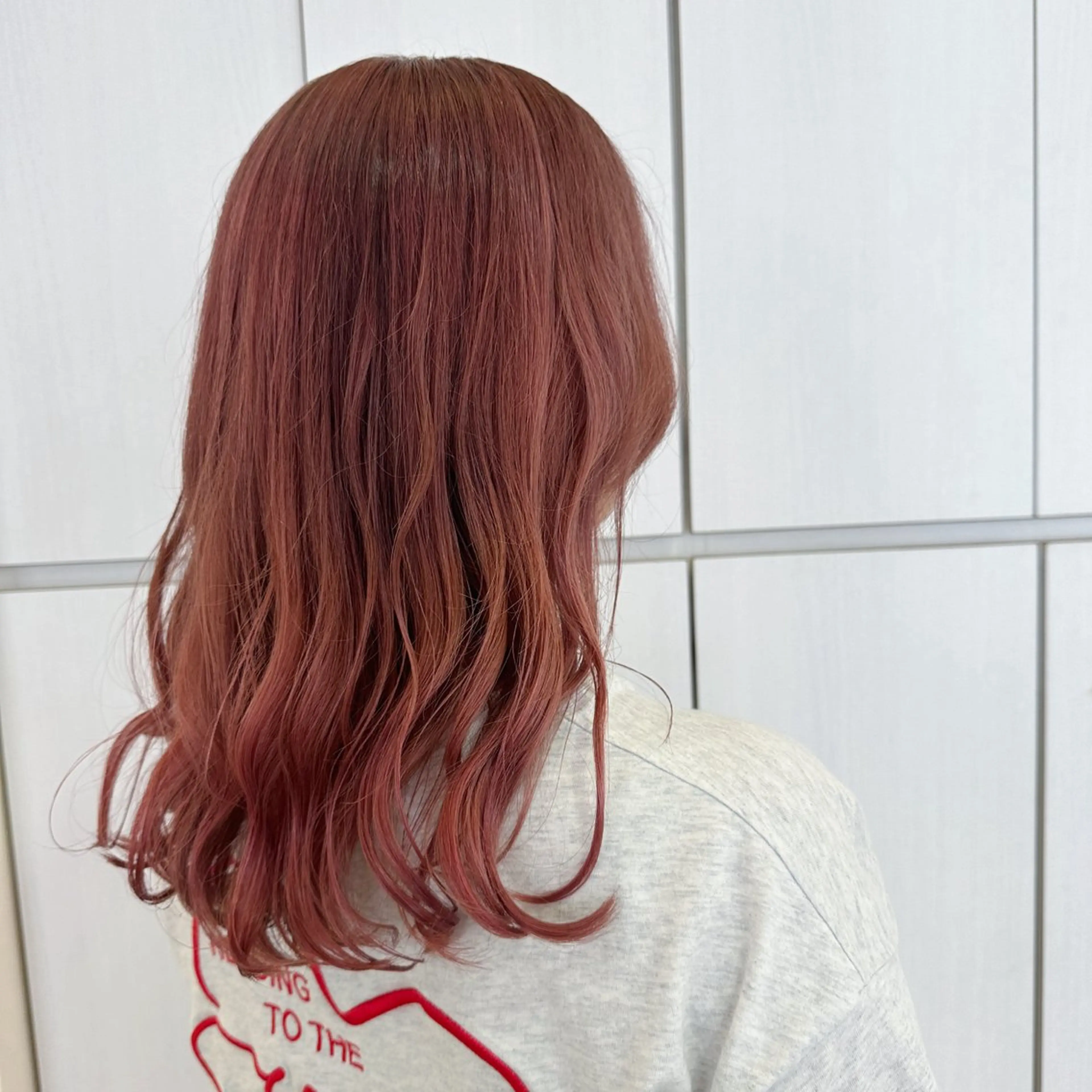 セミロング カラー ヘアカラー 🌹艶カラー🌹 大林未侑のヘアスタイル