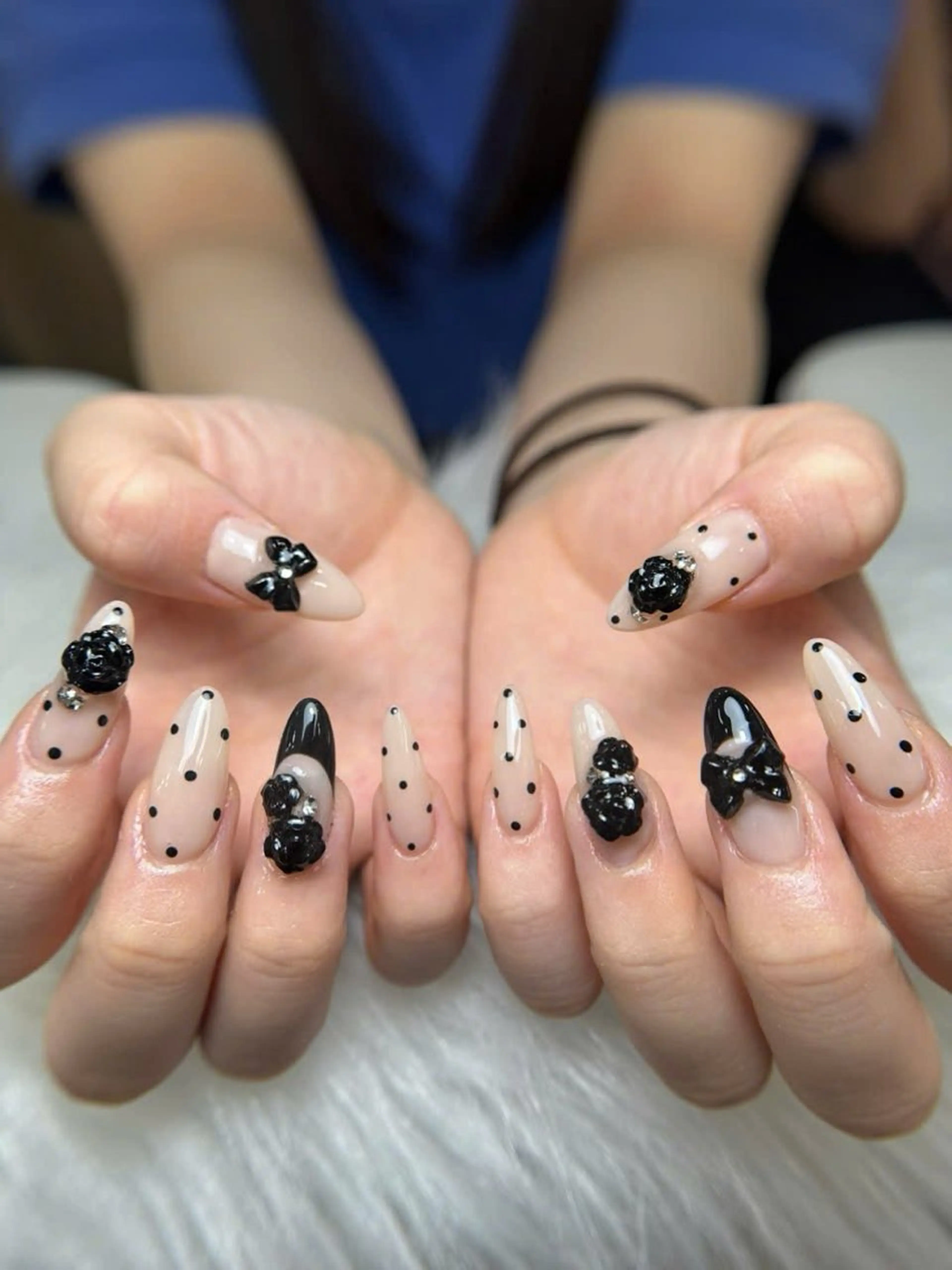ネイル 長さ出し ジェルネイル 持ち込み オフィスネイル ワンカラーネイル ハンドネイル Michi_Nails_Salon所属・Michi Nail Staffのネイルデザイン