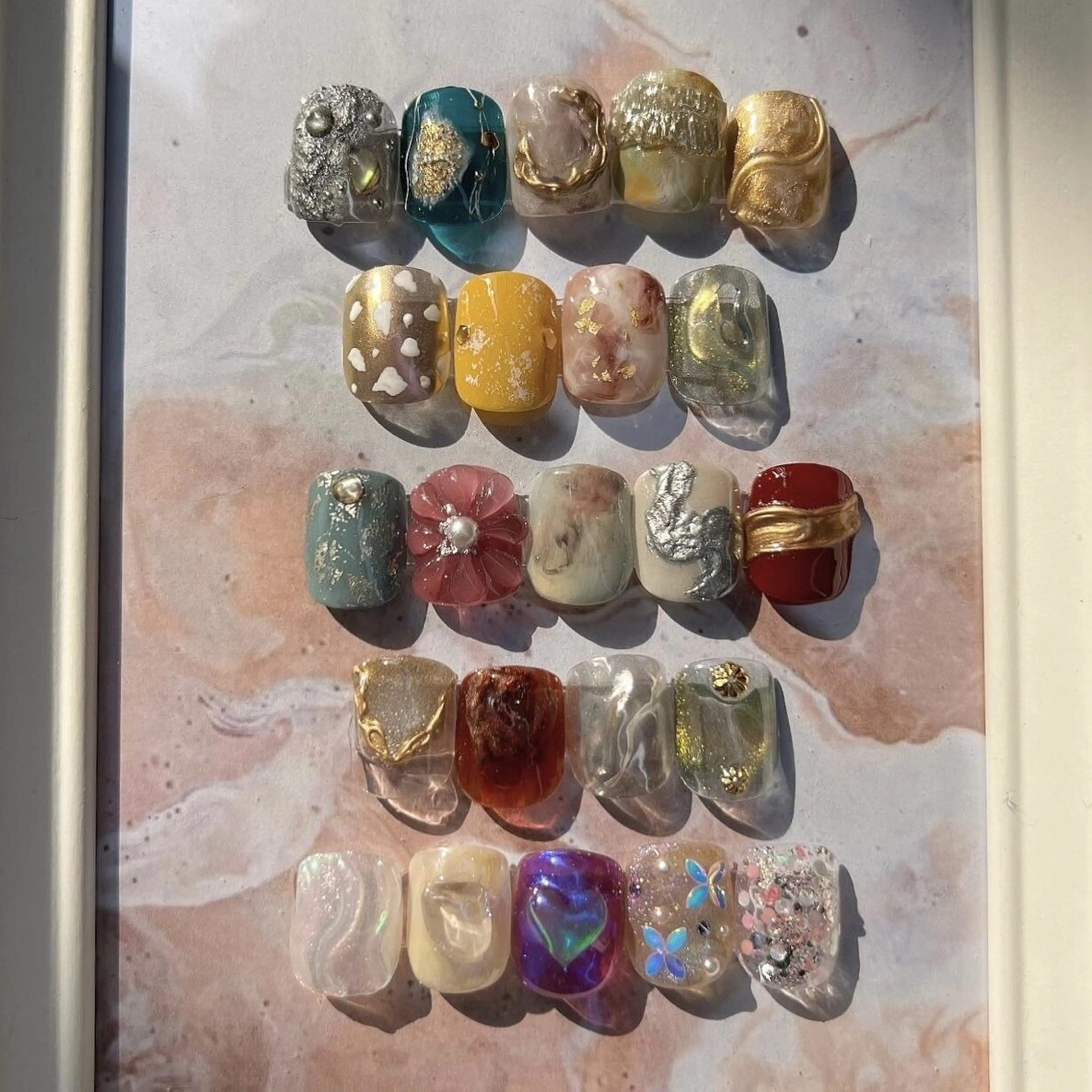 ★【フットジェル】親指アート¥7500~ご新規様オフ無料ケア込の写真