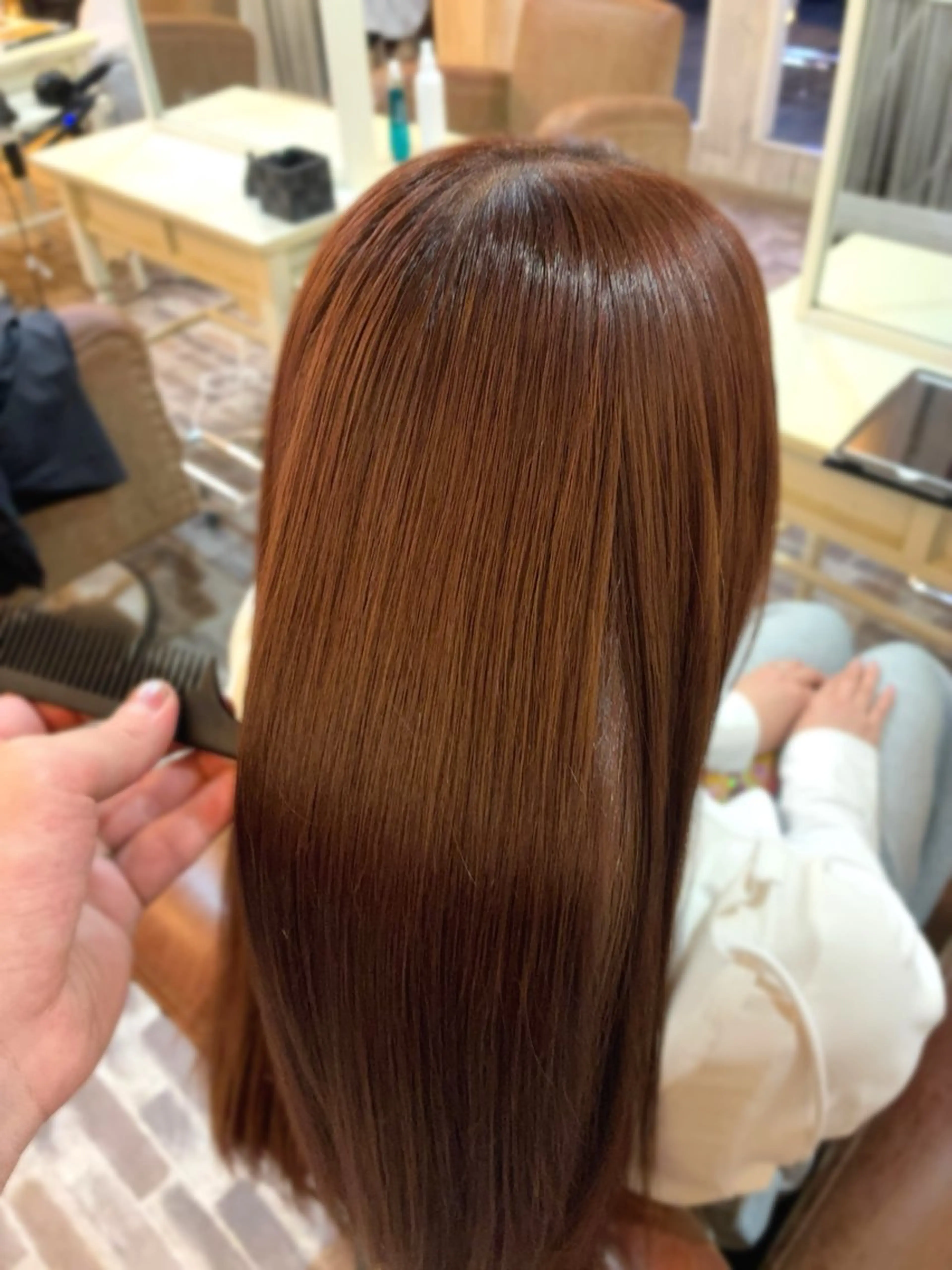 ロング 柏木 輝仁のヘアスタイル