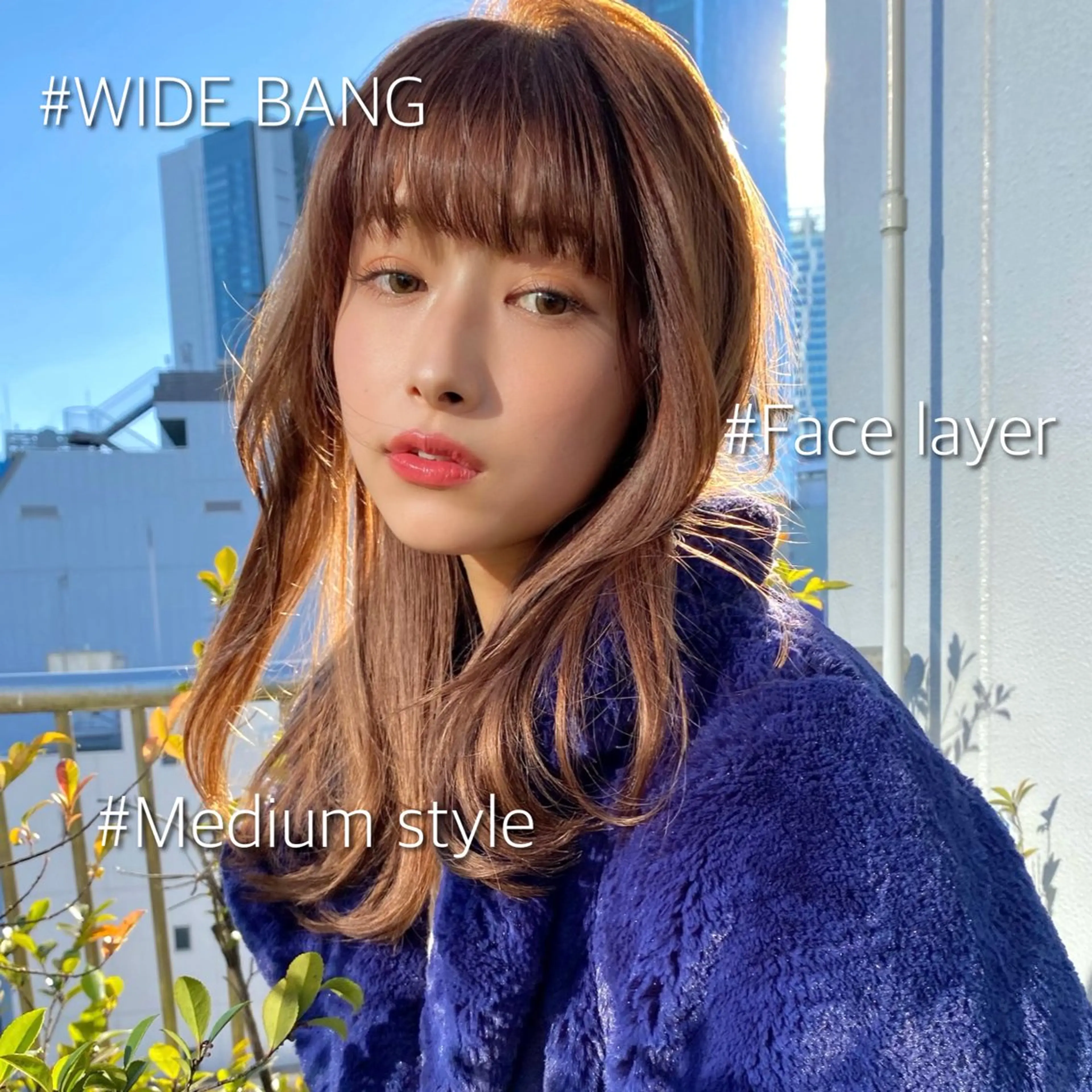 セミロング AINANLY 明治神宮前店所属・似合わせレイヤー モテカラー🧸三科のヘアスタイル