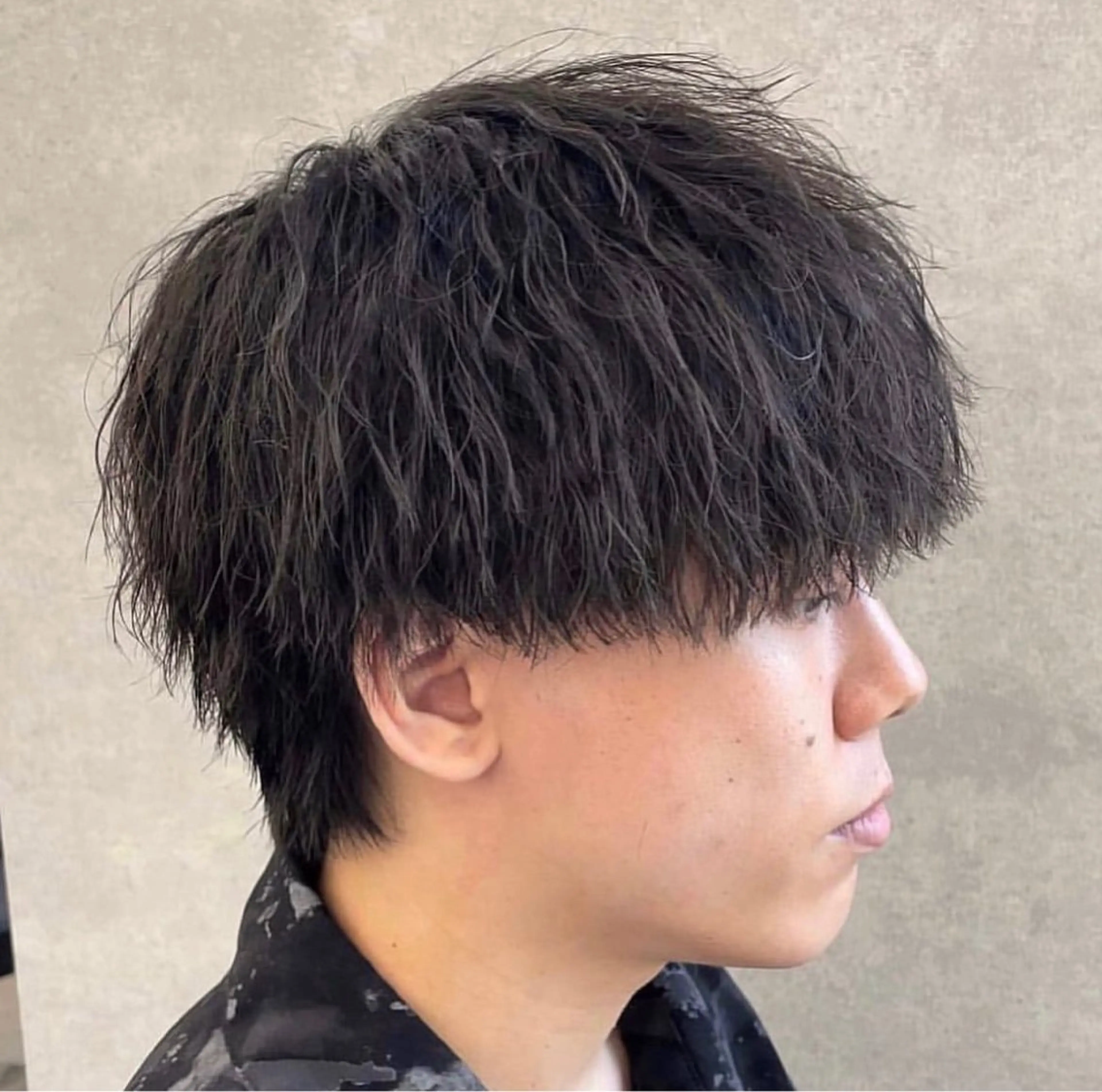 パーマ メンズ カット パーマ 🌟あゆ🌟 女子ウケスタイルのヘアスタイル