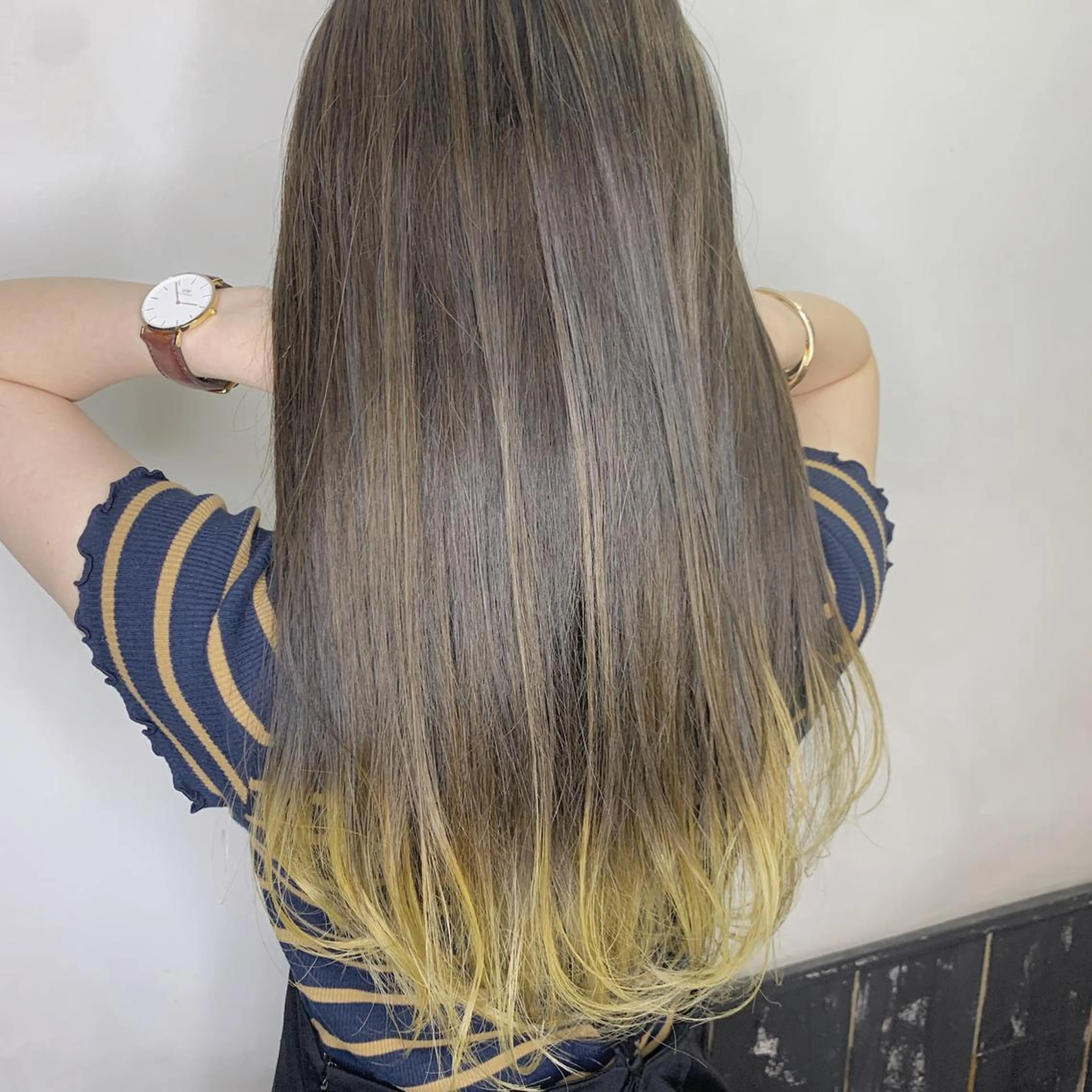 ロング カラー ヘアアレンジ カット ヘアカラー トリートメント AUBE HAIRazul吉祥寺所属・髪質改善✨幹細胞✨ ウルツヤ🌈清水　祥のヘアスタイル