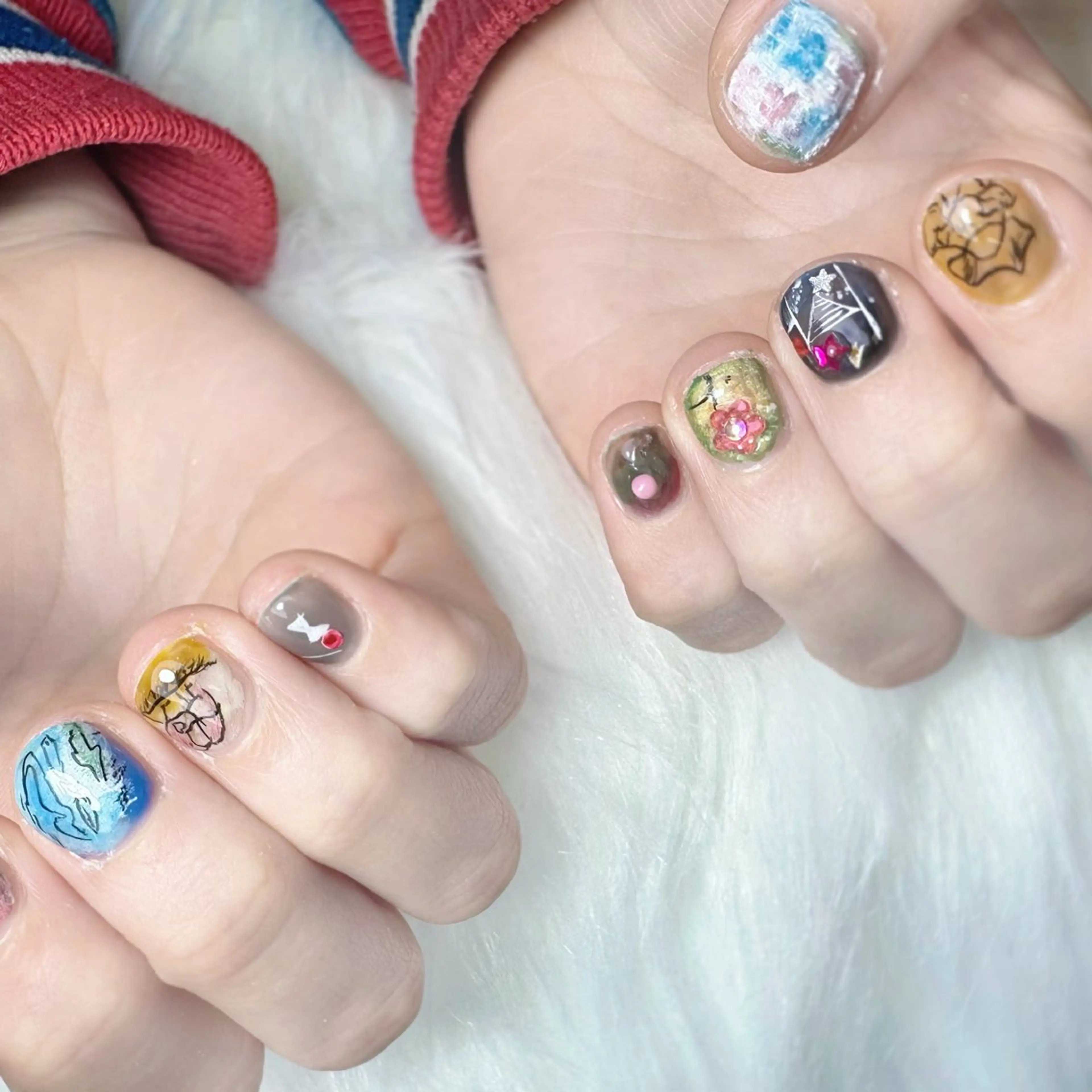 ネイル YUMI ニュアンスnailsのネイルデザイン